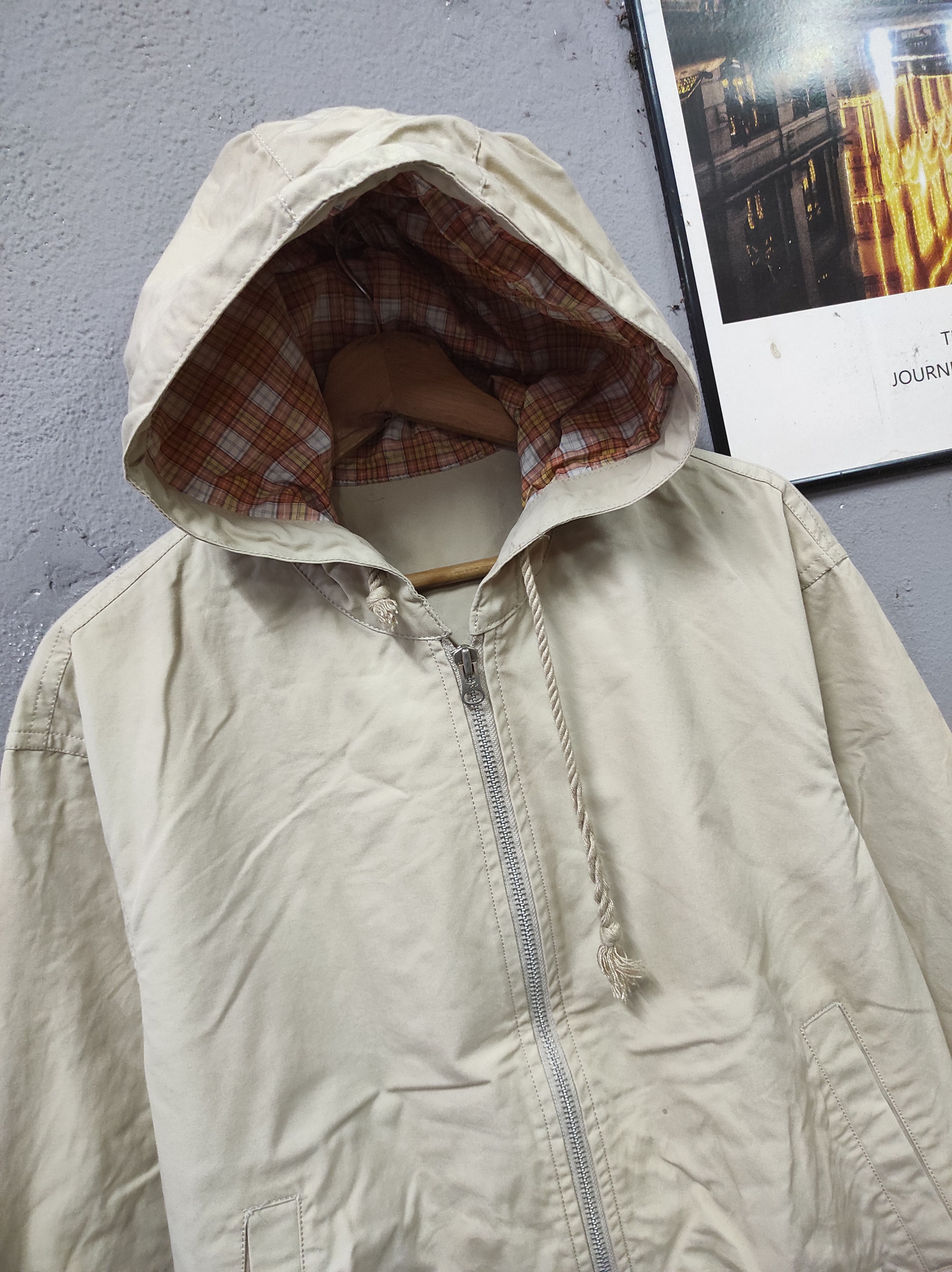 Japanese Brand × Vintage AS STUDIO ASSC BASEBALL ATELIER SAB LIGHT JACKET HOODED Size US M / EU 48-50 / 2 - 4 Thumbnail