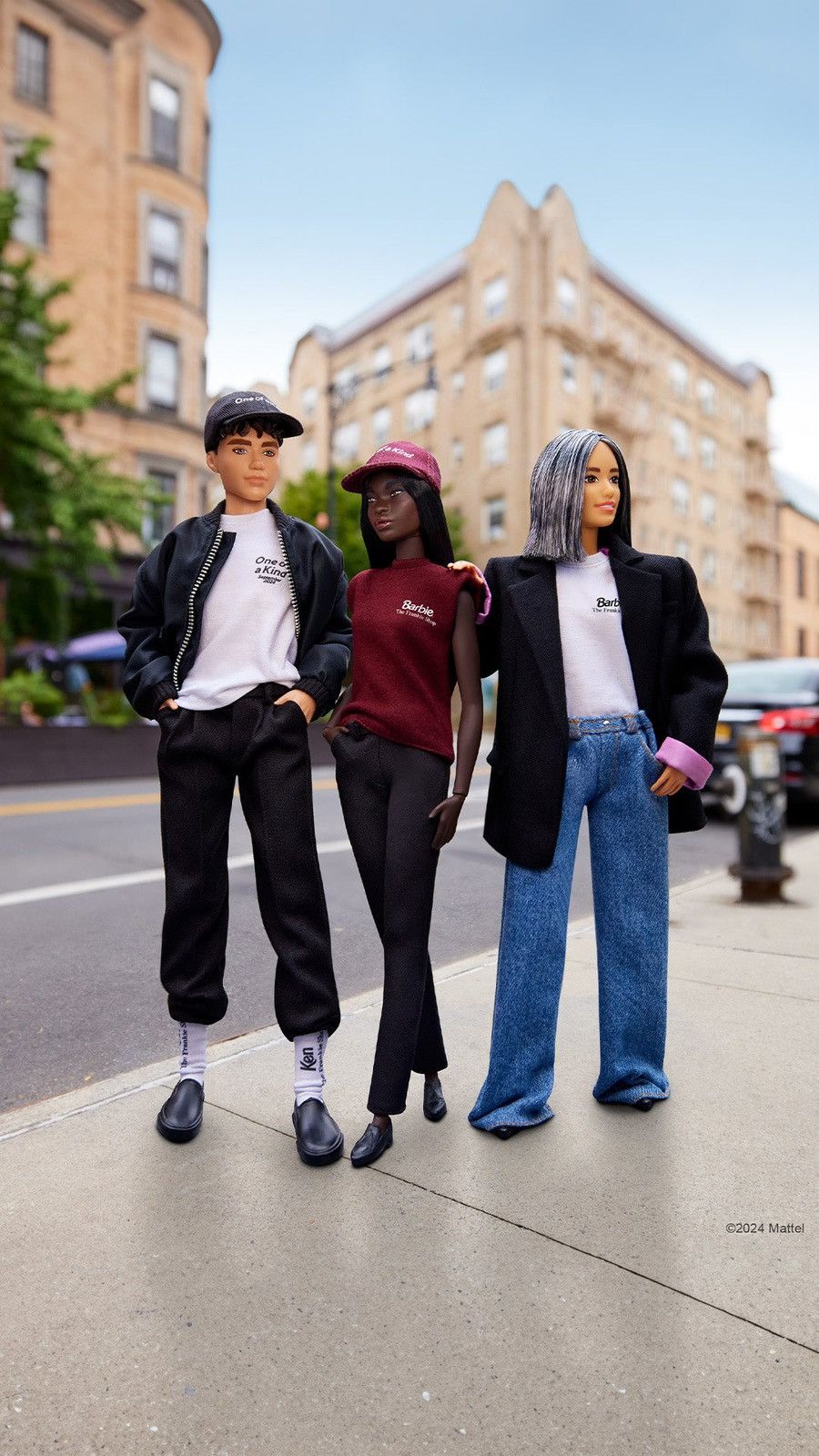 Frankie Shop The Frankie Shop 2024 Barbie One of a kind embroidered cap Size ONE SIZE - 2 Thumbnail
