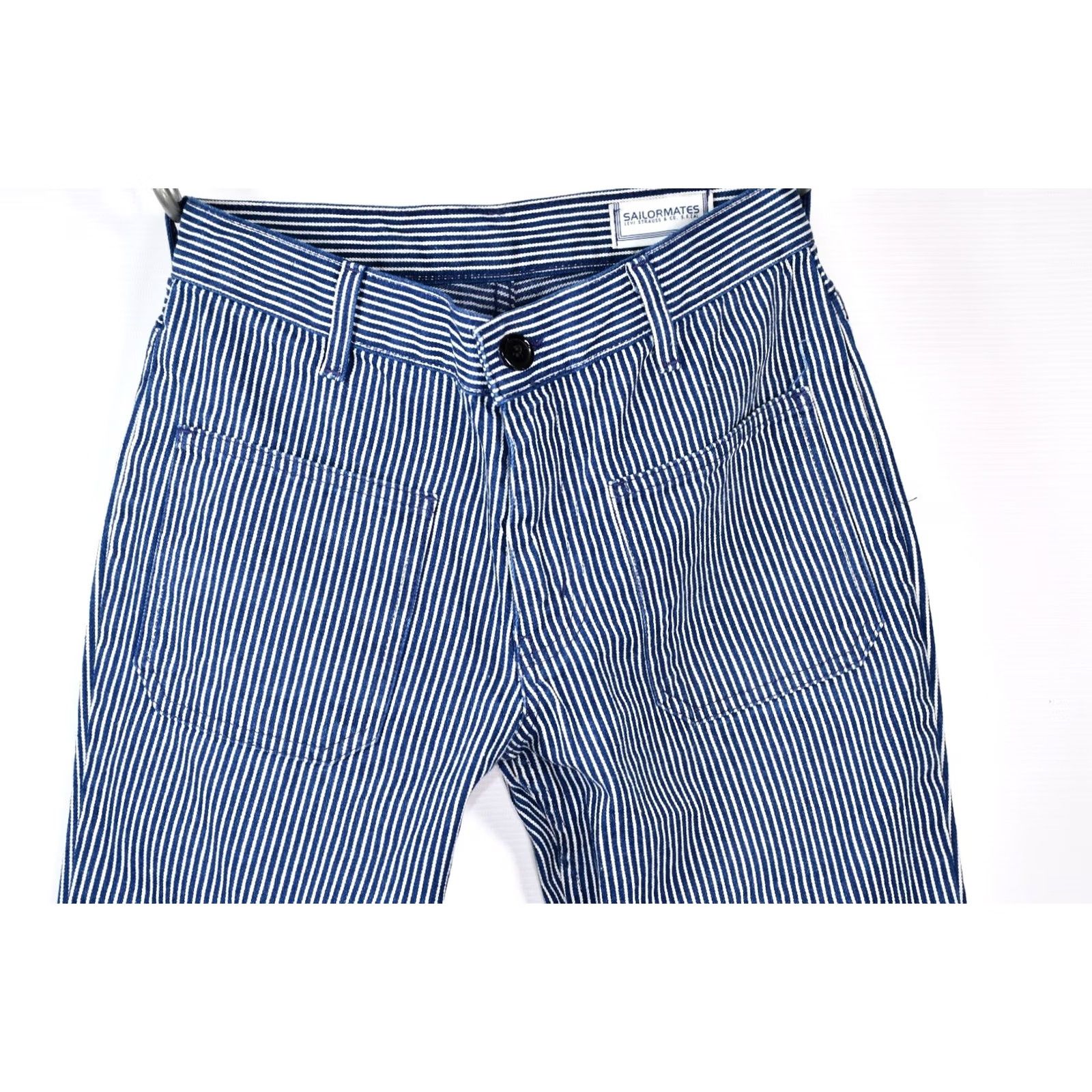 Levi's Levi's Sailormates Jeans Flare Orange Tab Bootcut Striped W28 L34 Women Size 28" / US 6 / IT 42 - 7 Thumbnail