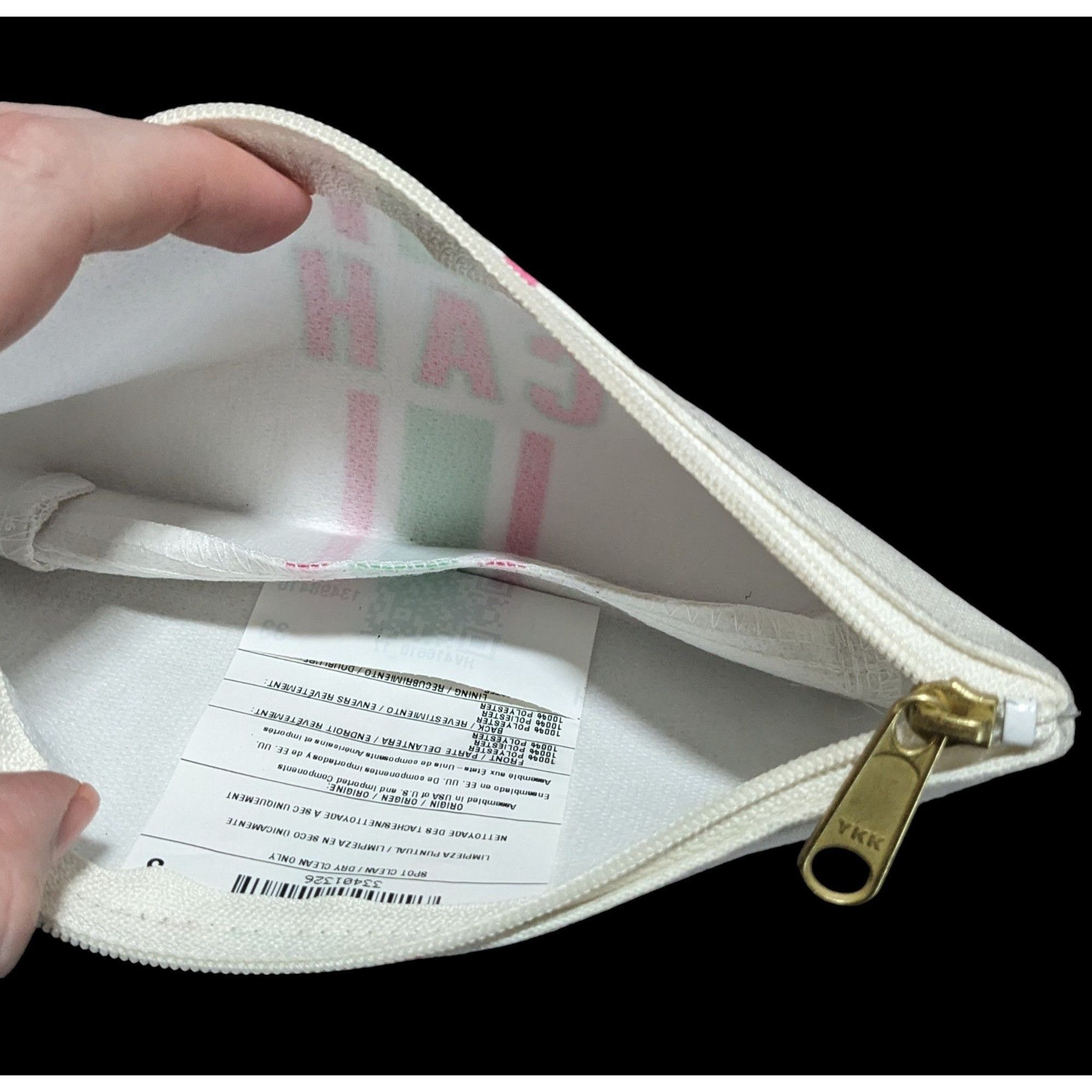 Other Striped Monogram Cosmetic Bag Size ONE SIZE - 2 Thumbnail