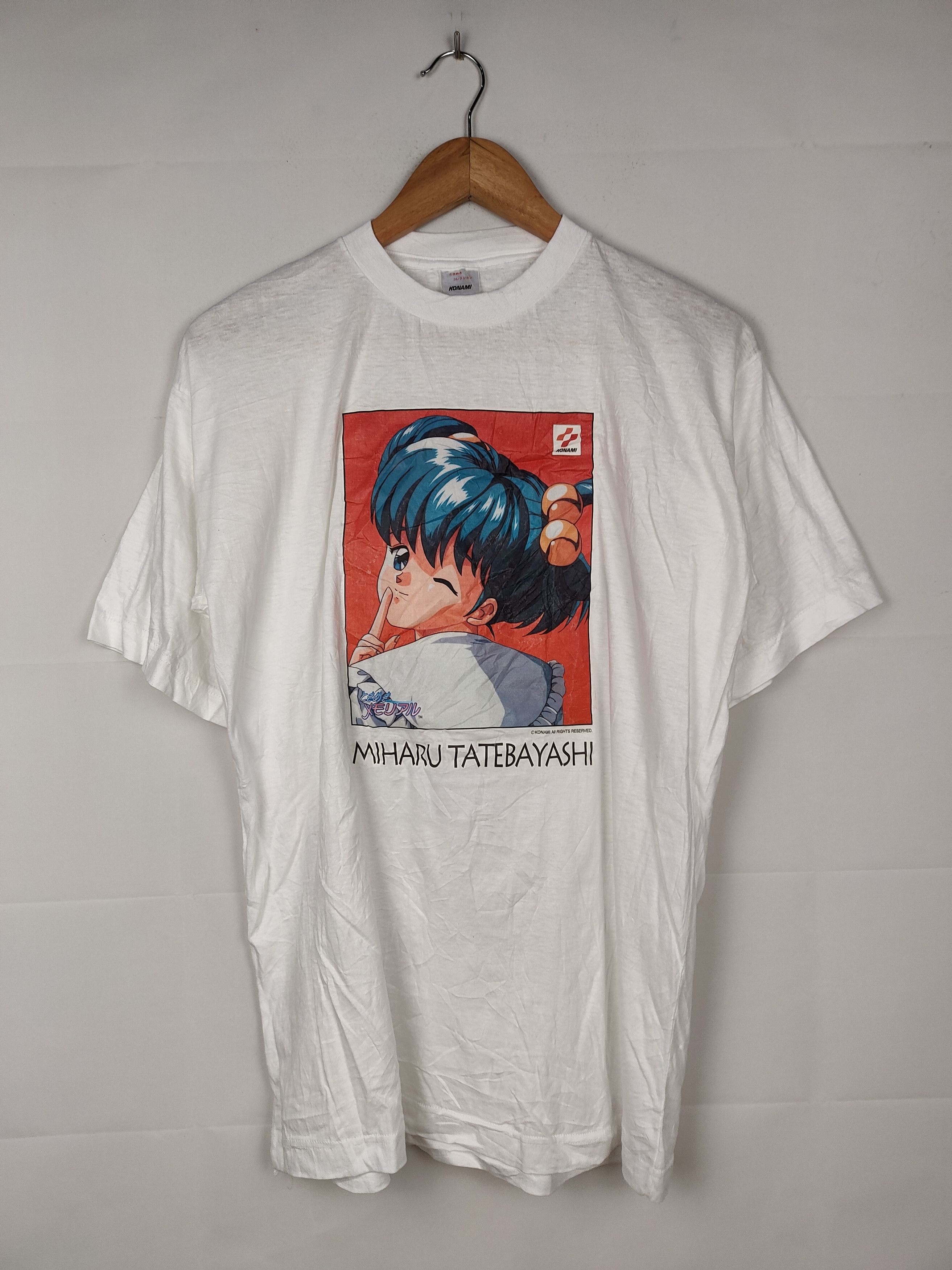 Japanese Brand × Vintage Vintage rare Tokimeki Memorial Miharu Tatebayashi Size US M / EU 48-50 / 2 - 1 Thumbnail