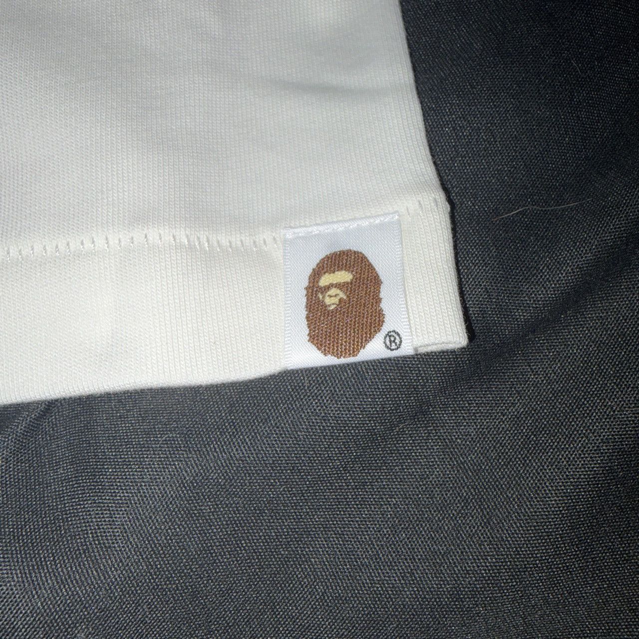 Bape Authentic BAPE Screen Print College Relaxed Fit Tee Size US XXL / EU 58 / 5 - 4 Thumbnail