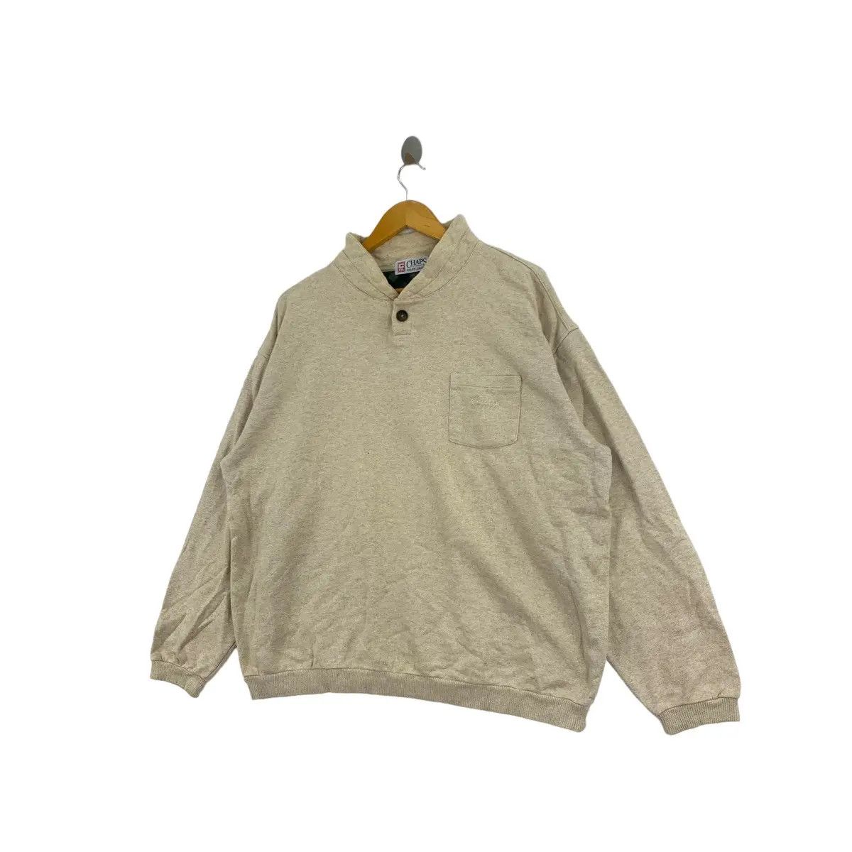 Chaps Ralph Lauren Vintage CHAPS RALPH LAUREN Est 1978 Oversize Beige Size US L / EU 52-54 / 3 - 8 Thumbnail