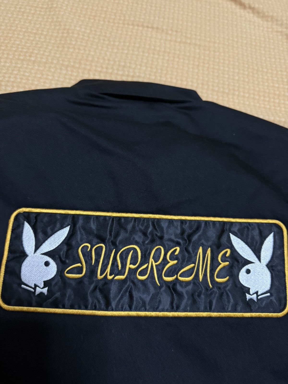 Playboy × Supreme Supreme playboy work jacket black Size US XL / EU 56 / 4 - 3 Thumbnail
