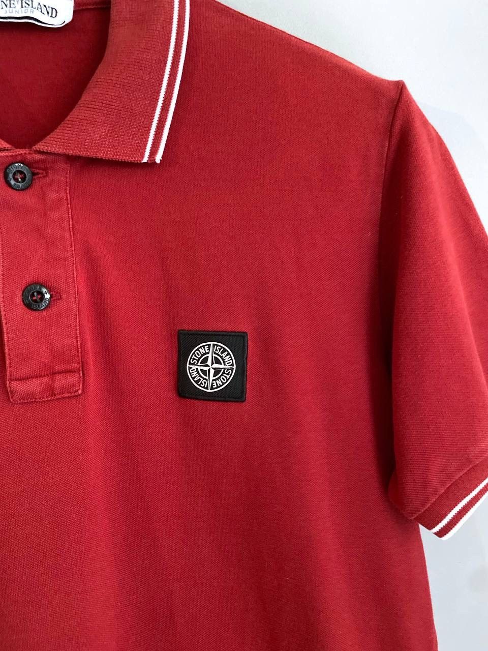Stone Island Stone Island Junior Patch Program Polo T-Shirt XS / 14/170cm Size US XS / EU 42 / 0 - 5 Thumbnail