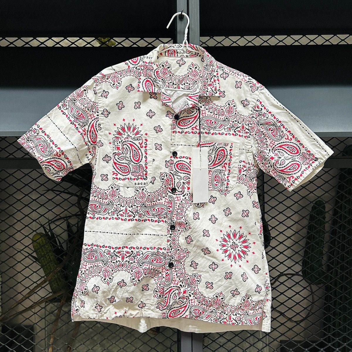 Sacai sacai 22SS Runway Piece Paisley Bandana Hawaii Shirt Size US M / EU 48-50 / 2 - 3 Thumbnail