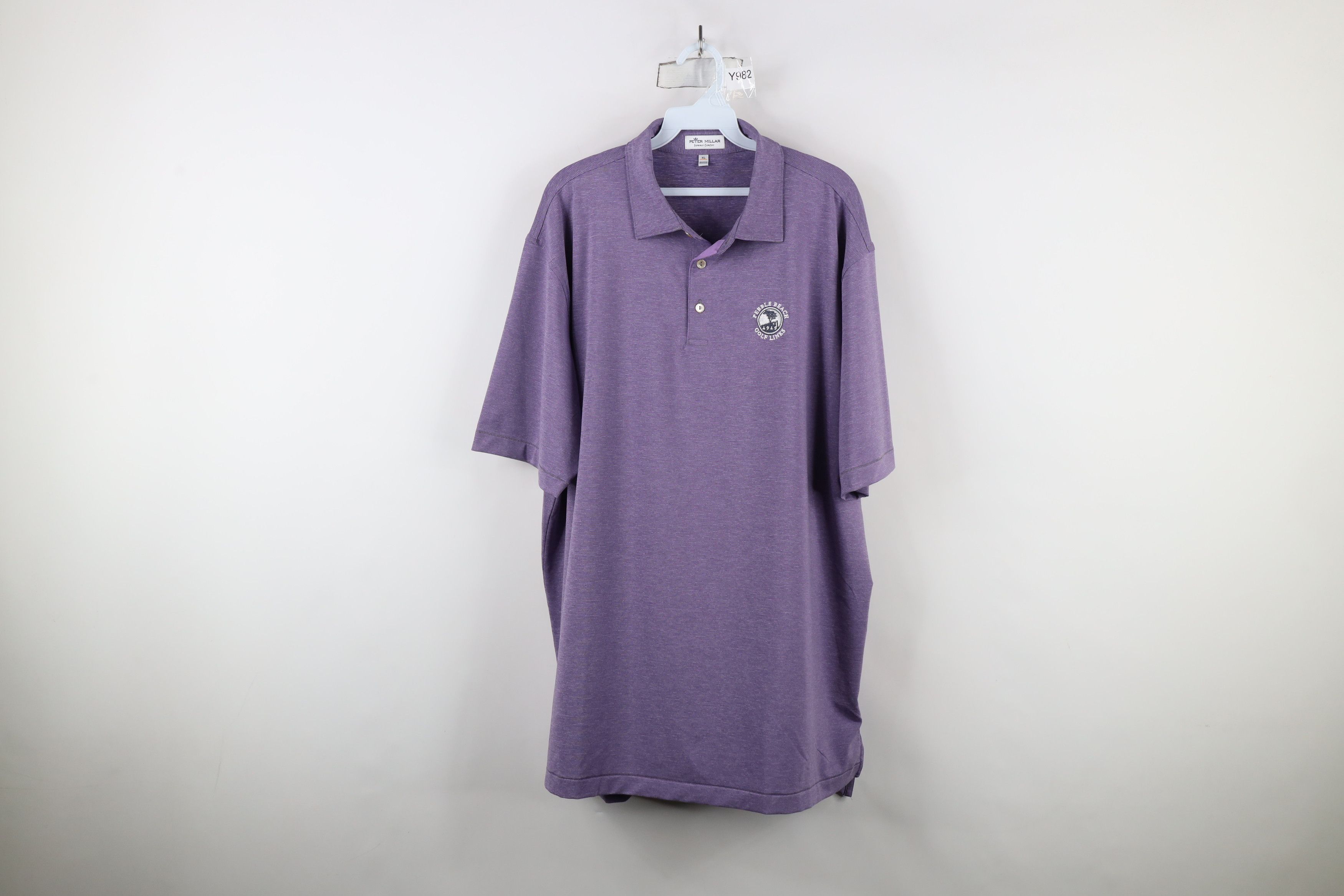 Peter Millar Peter Millar Summer Collection Pebble Beach Golf Links Polo Size US XL / EU 56 / 4 - 1 Thumbnail