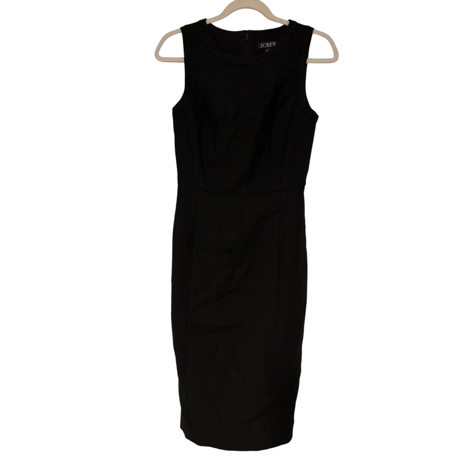 J.Crew NWT J.Crew Sheath Dress In Four Season Stretch Black Size 0 Size XS / US 0-2 / IT 36-38 - 4 Thumbnail