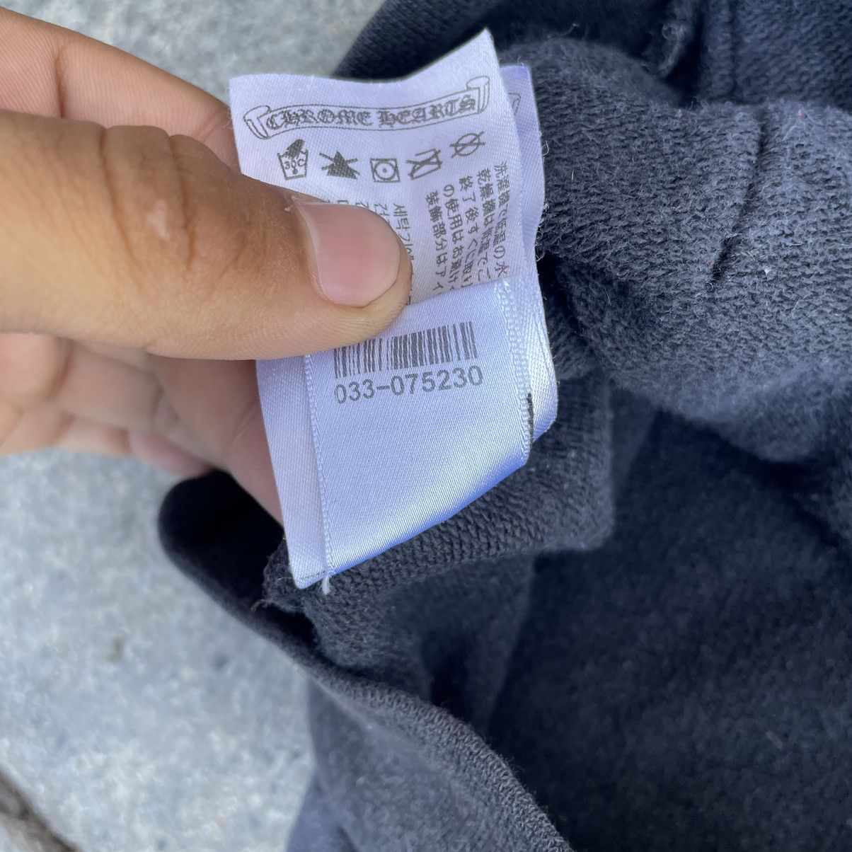 Chrome Hearts Chrome hearts transparent all over print black zip up hoodie Size US M / EU 48-50 / 2 - 11 Thumbnail