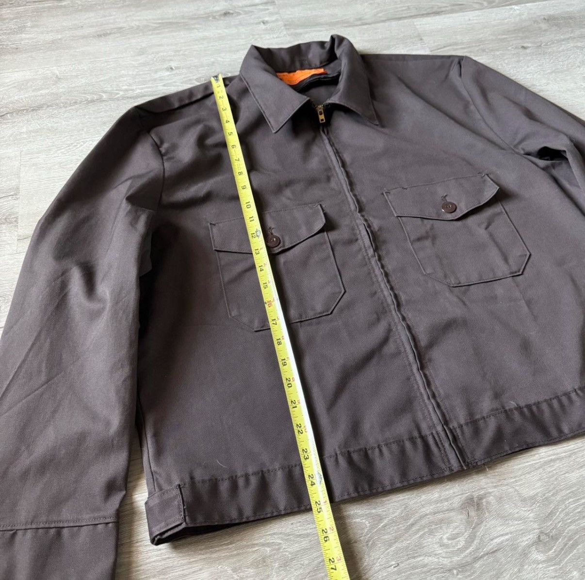 Vintage Vintage Brown 70s Work Jacket Size US L / EU 52-54 / 3 - 5 Thumbnail