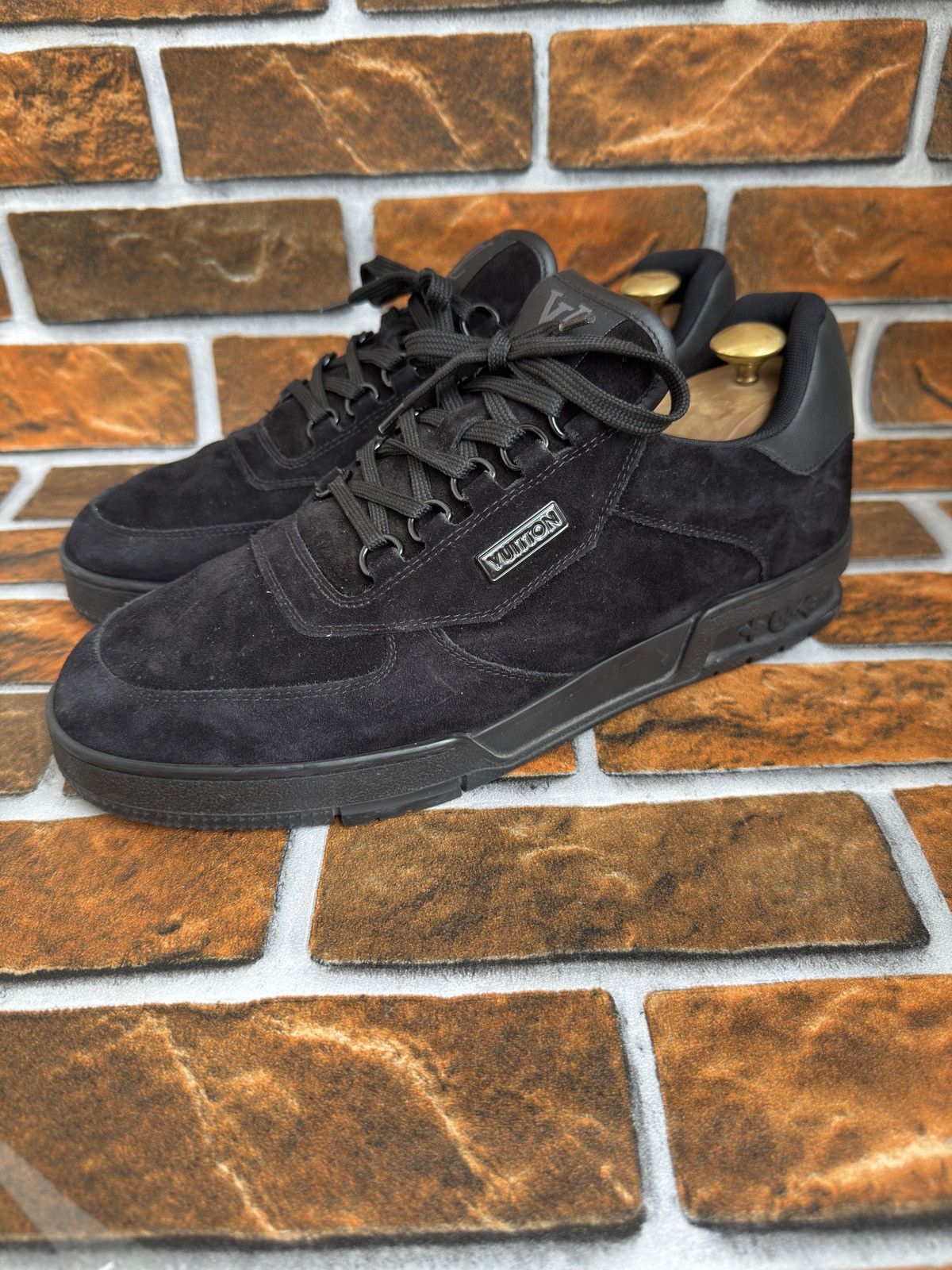 Louis Vuitton LV Trainer Shoes Suede Louis Vuitton Sneaker Trainers Size US 9.5 / EU 42-43 - 3 Thumbnail
