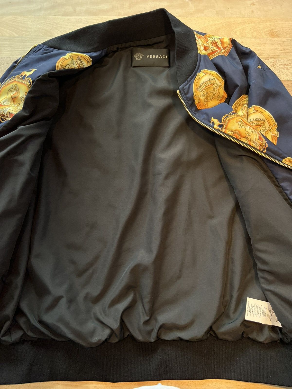 Versace Versace Coin Print Bomberjacket Size US M / EU 48-50 / 2 - 6 Thumbnail