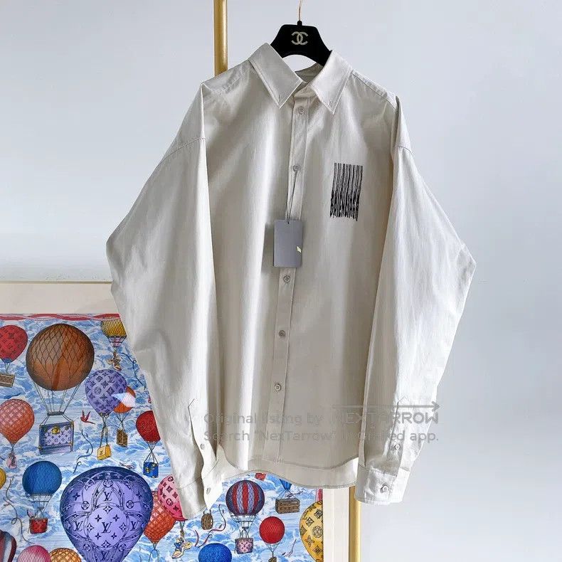 Balenciaga Balenciaga size 37 Light Colored Shirt Size US S / EU 44-46 / 1 - 1 Thumbnail