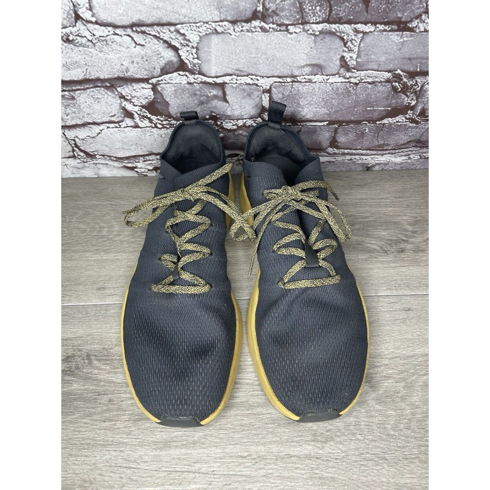 Rei REI Beyonder Yellow Gray Knit Fabric Outdoor Running Sneaker Size US 13 / EU 46 - 17 Thumbnail