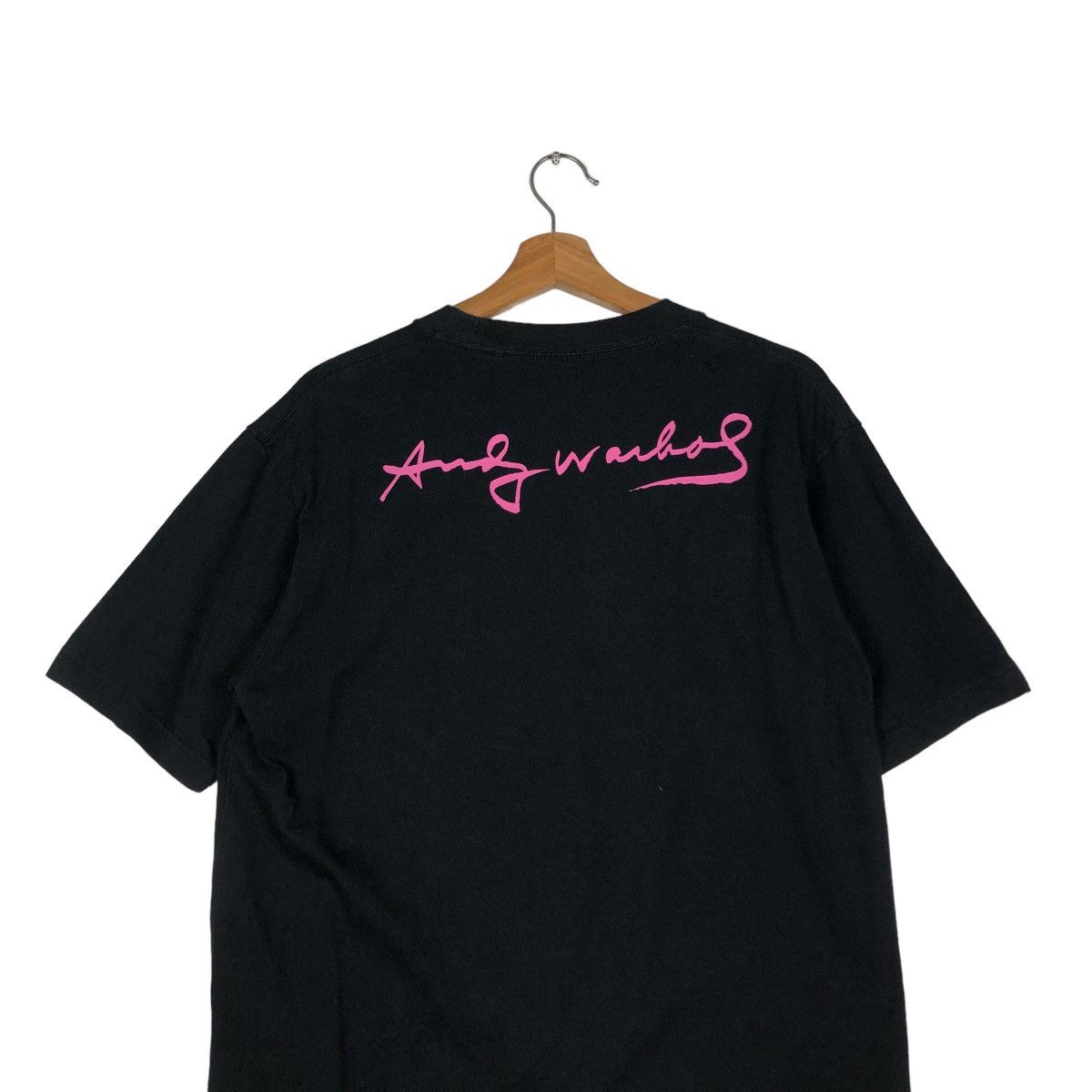 Andy Warhol 🔥Vintage T-Shirt Short Sleeve Andy Warhol Big Logo Size US S / EU 44-46 / 1 - 10 Thumbnail