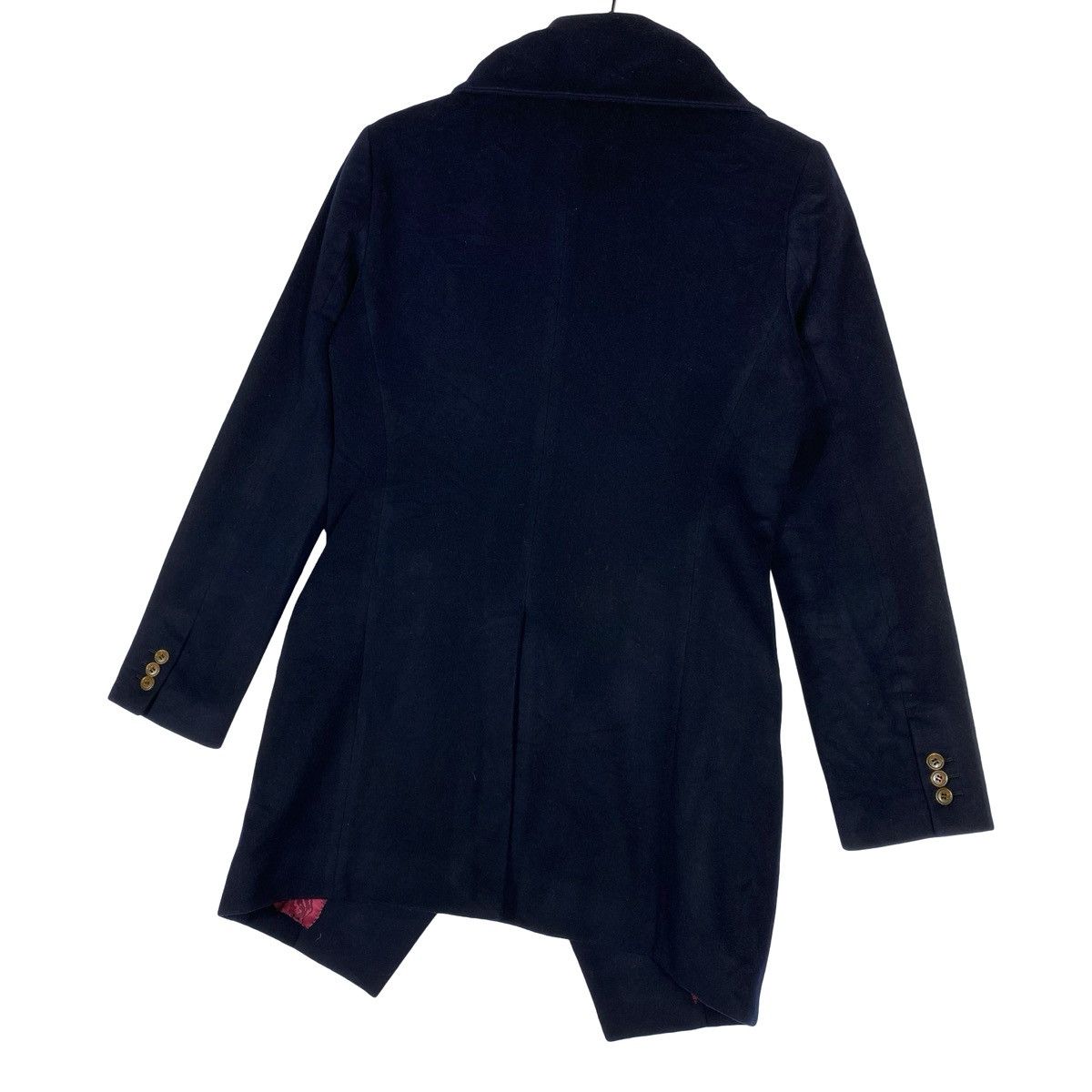 Vivienne Westwood Vivienne Westwood MAN Asymmetrical Navy Wool Coat Size US M / EU 48-50 / 2 - 8 Thumbnail