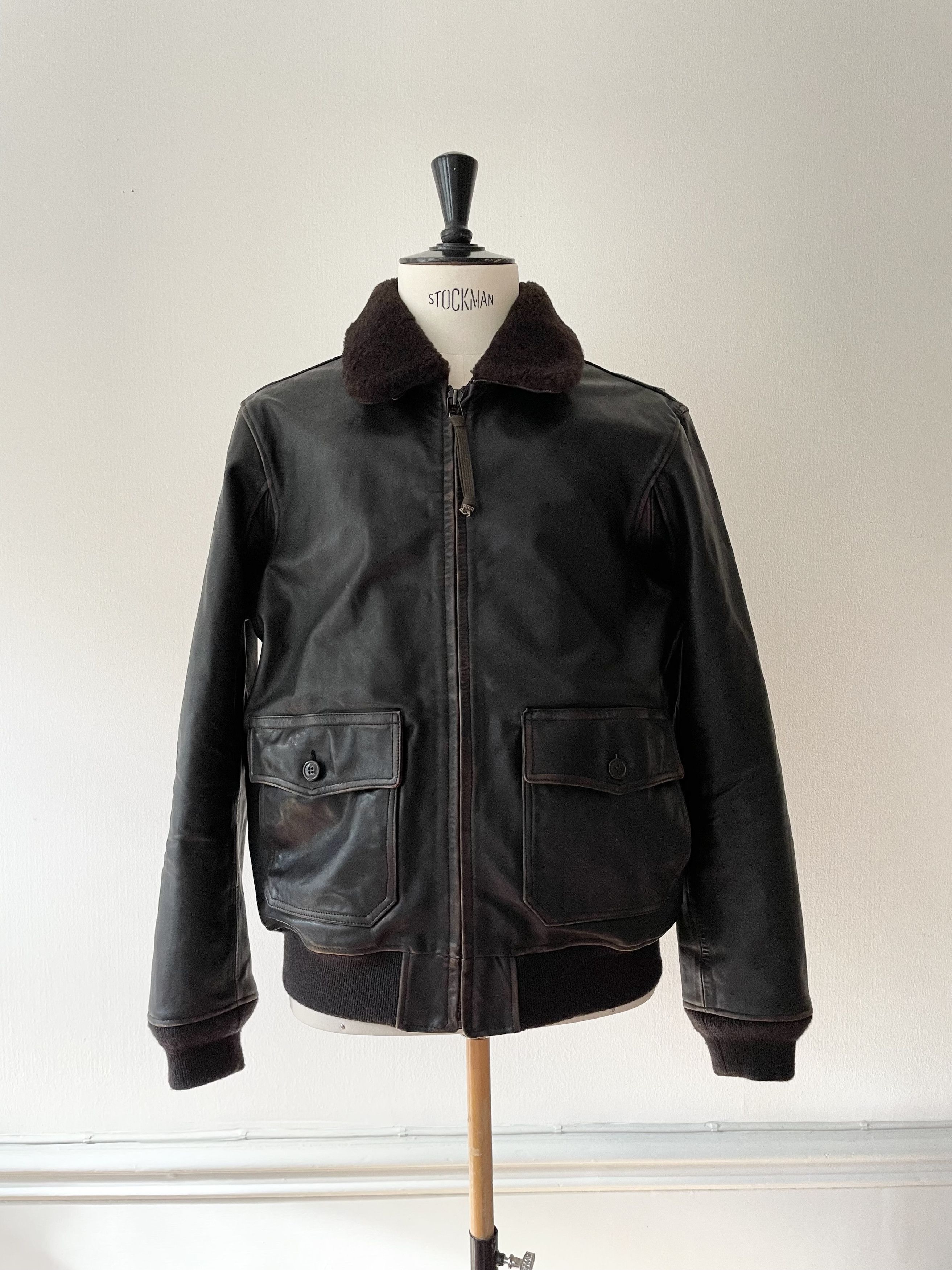 Polo Ralph Lauren Polo Ralph Lauren US Navy G-1 Flight Jacket - Large Size US L / EU 52-54 / 3 - 1 Thumbnail