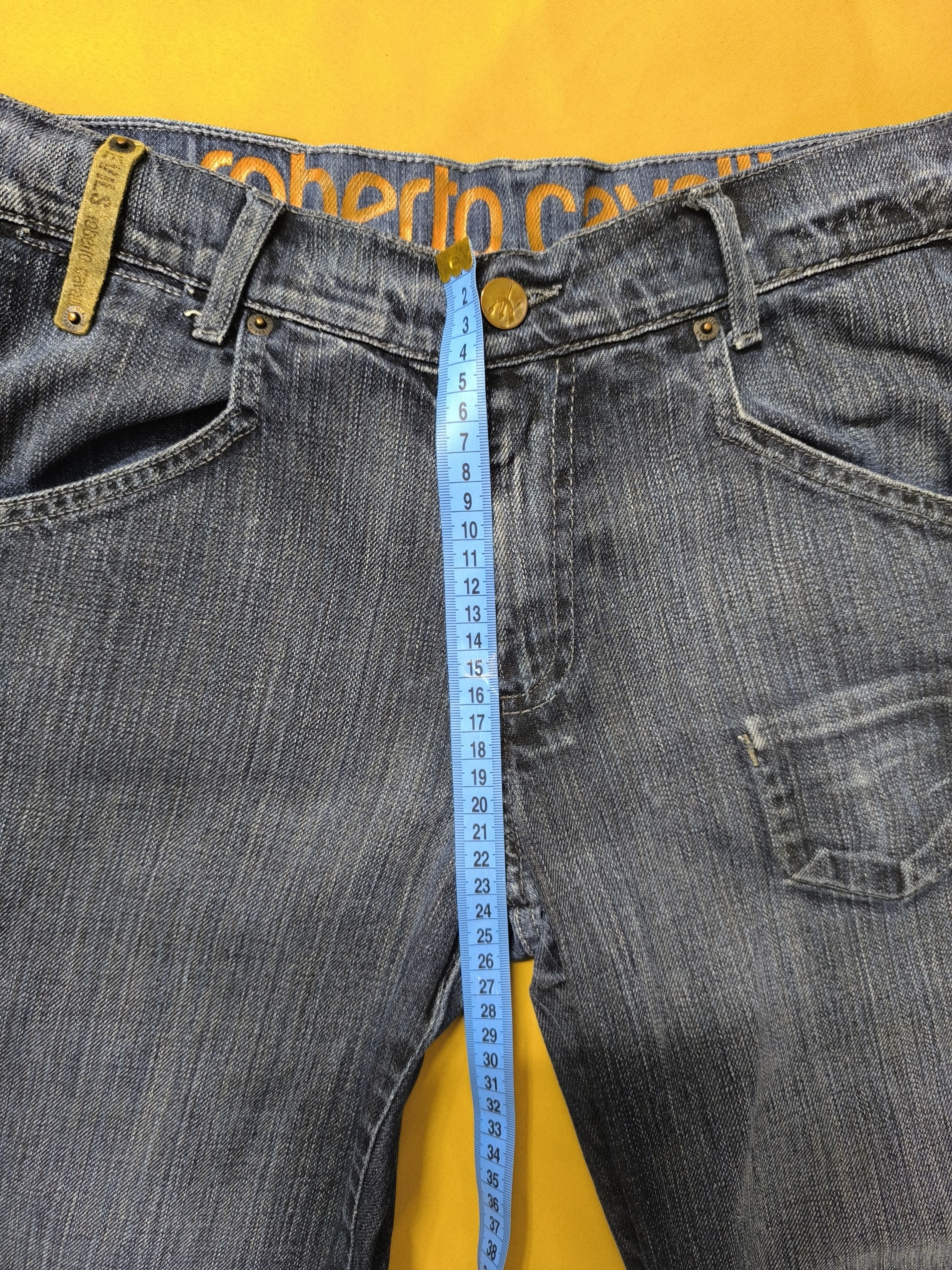 Roberto Cavalli Roberto Cavalli Vintage Devils Junior Blue Jeans Size XS Y2K Size 24" / US 00 / IT 34 - 15 Thumbnail