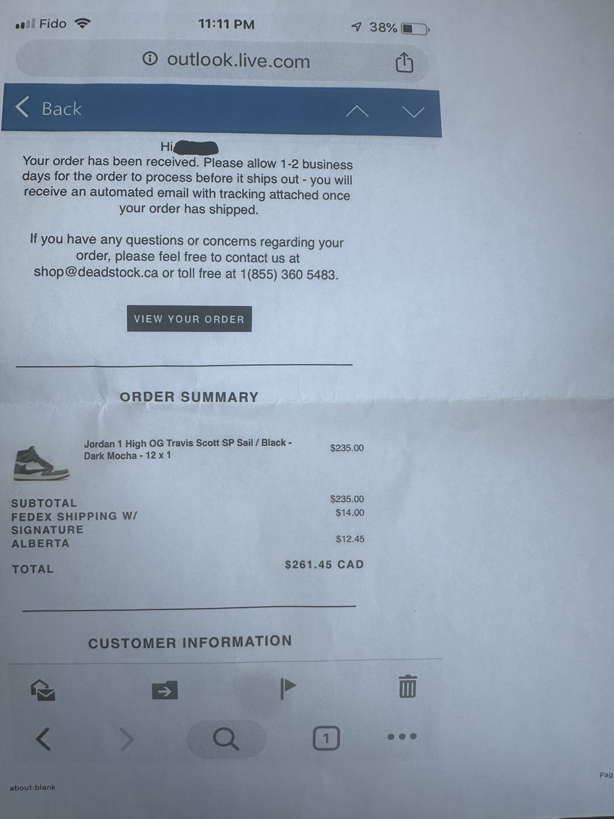 Jordan Brand × Travis Scott Jordan 1 Retro High OG SP Travis Scott Mocha Size US 12 / EU 45 - 22 Thumbnail