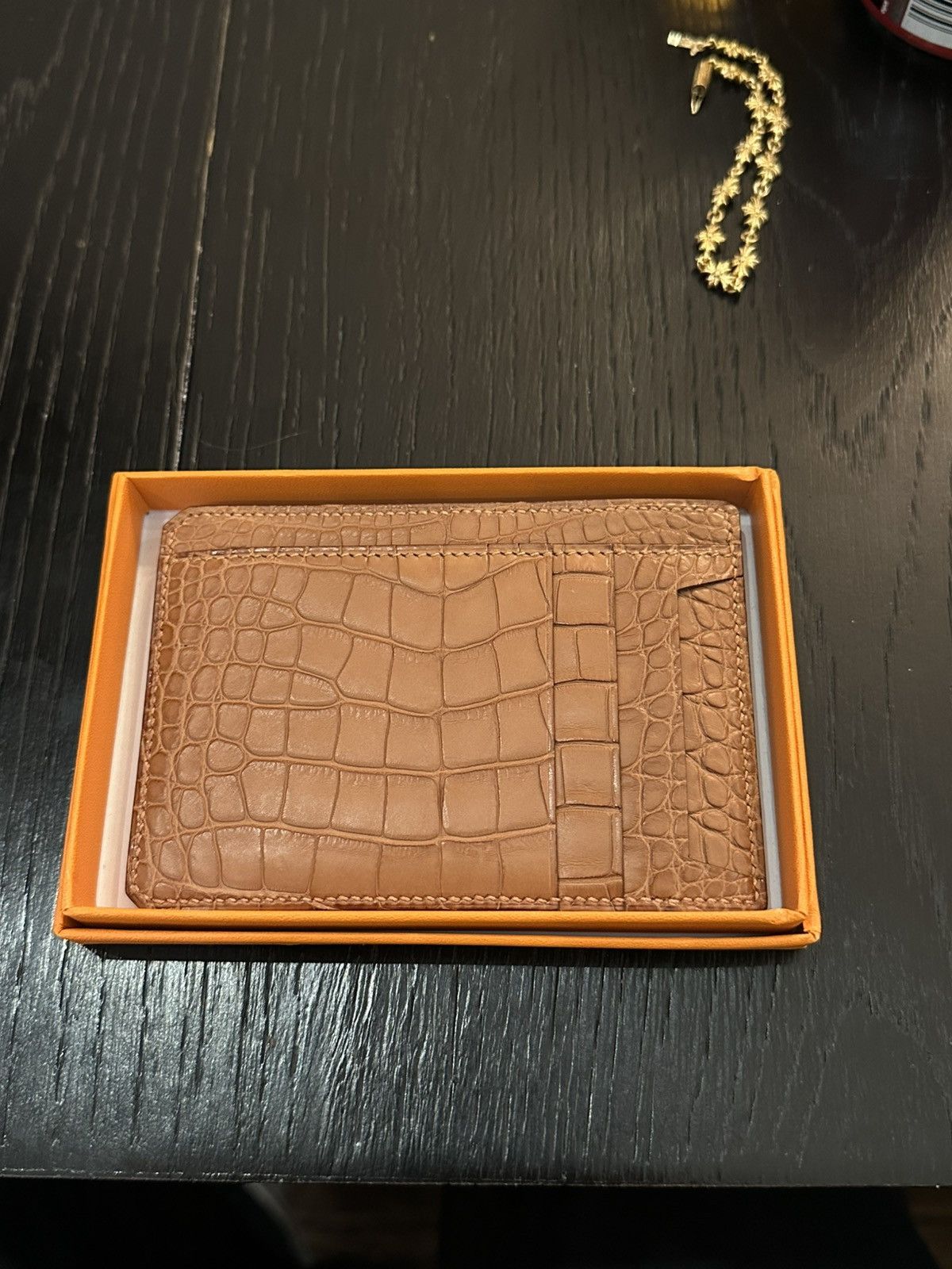 Hermes HERMES CROC WALLET 1-1 Size ONE SIZE - 2 Thumbnail