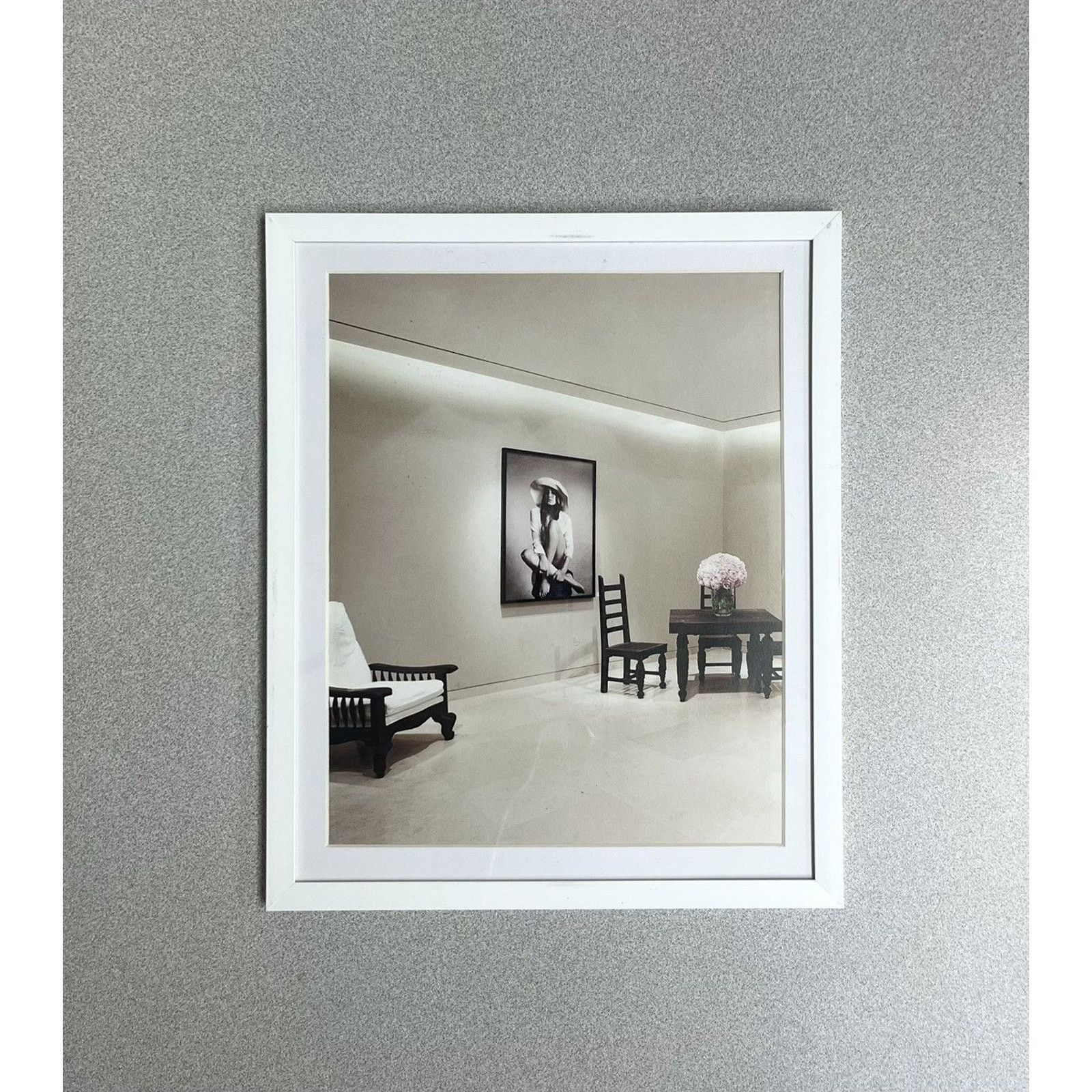 Chrome Hearts × Vintage Chrome Hearts furnished home Framed poster 9x11 Size ONE SIZE - 1 Thumbnail