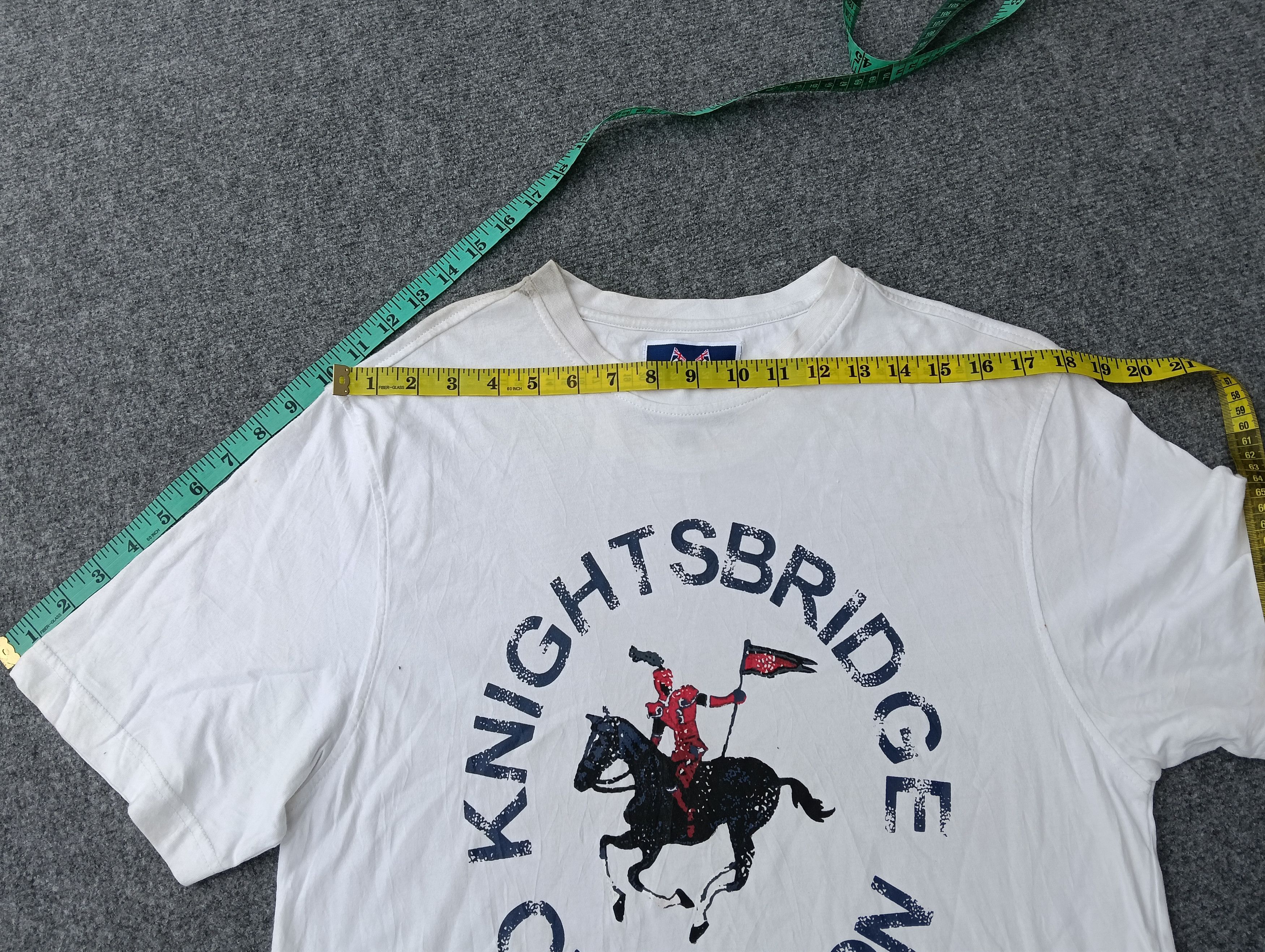 Polo Ralph Lauren × U.S. Polo Assn. × Vintage KNIGHTSBRIDGE OF LONDON T-SHIRT. Size US L / EU 52-54 / 3 - 3 Thumbnail