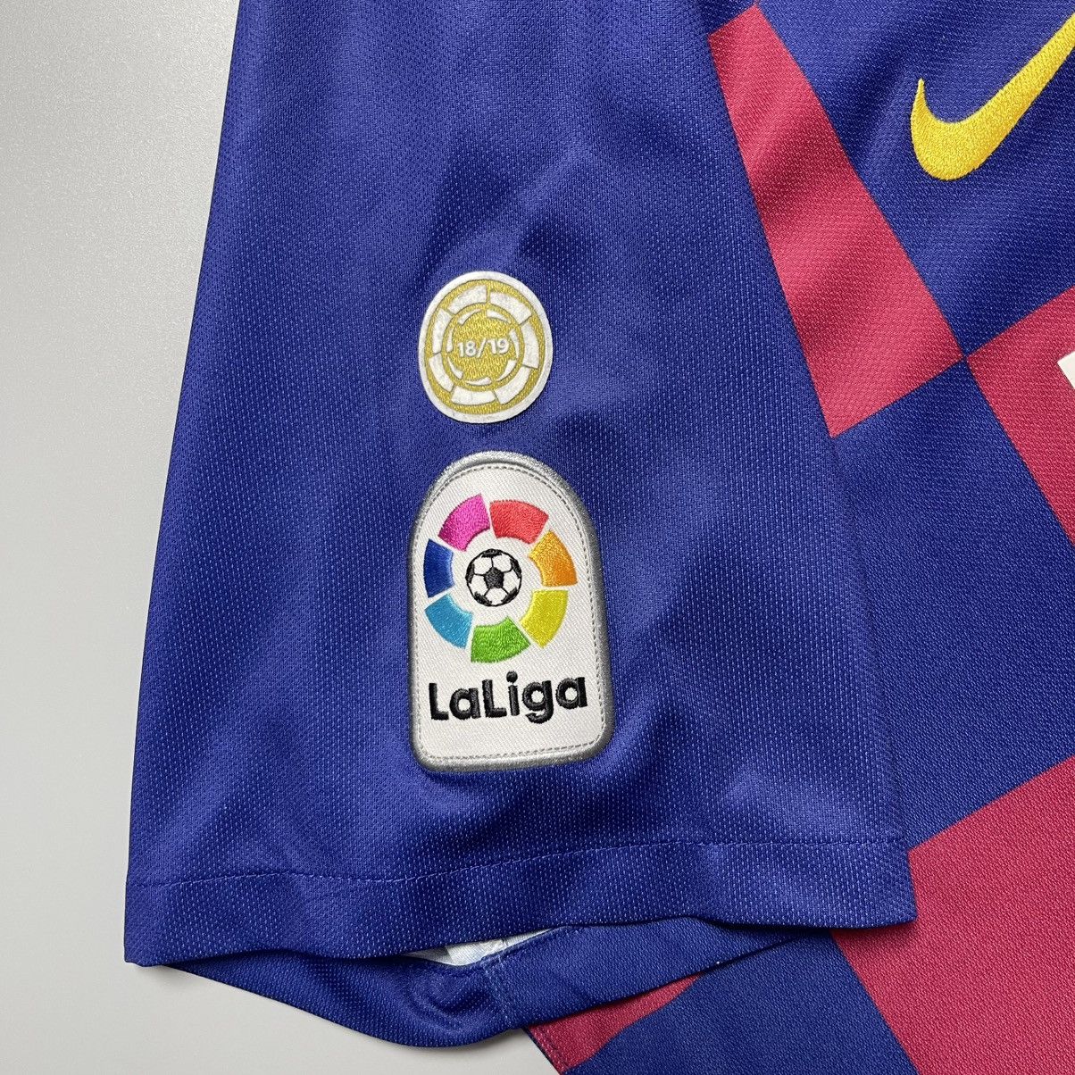 Vintage BARCELONA NIKE 2019/2020 FOOTBALL HOME JERSEY #10 MESSI Size US XXL / EU 58 / 5 - 5 Thumbnail