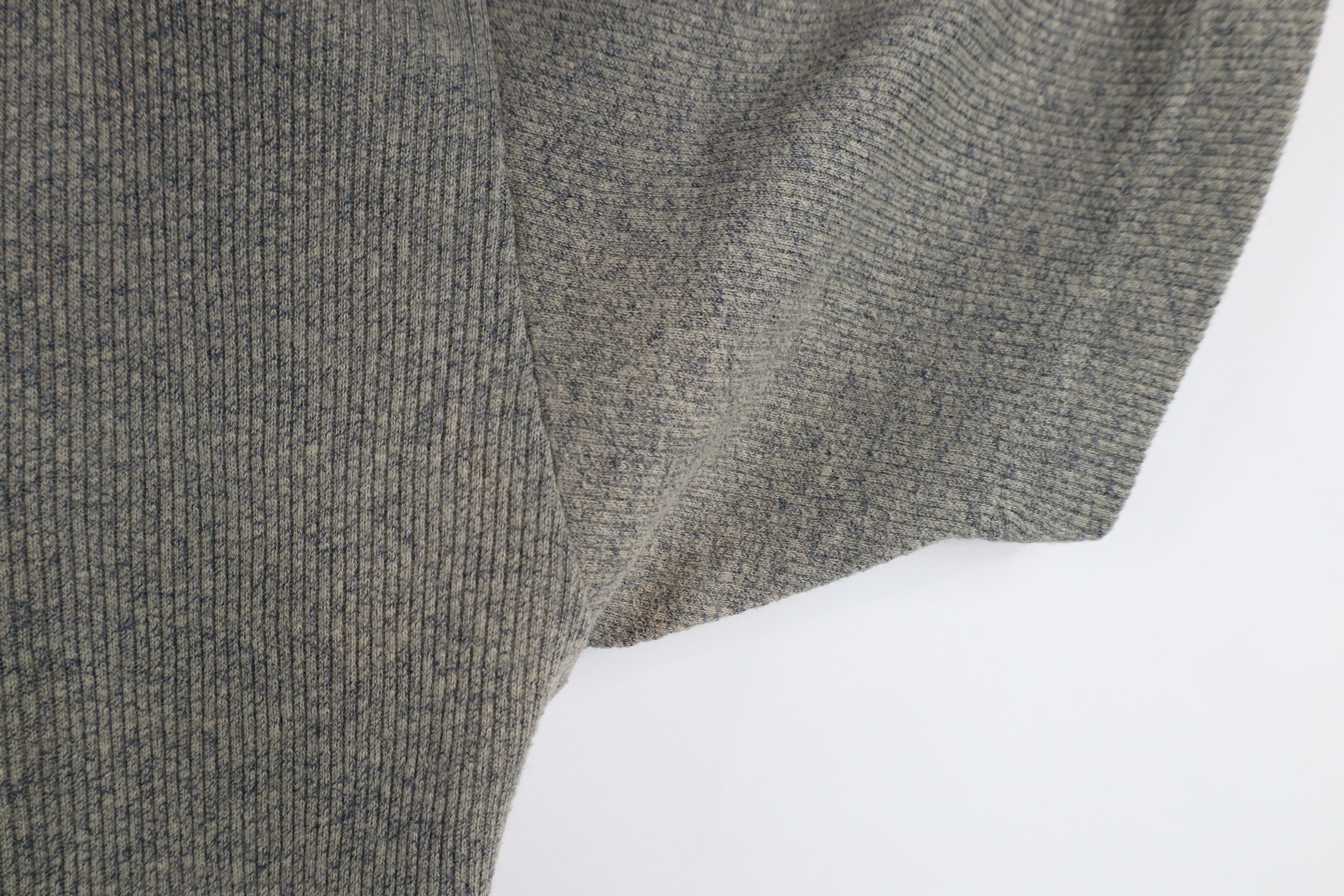Vintage Vintage 90s Streetwear Ribbed Knit Short Sleeve T-Shirt Size US M / EU 48-50 / 2 - 6 Thumbnail