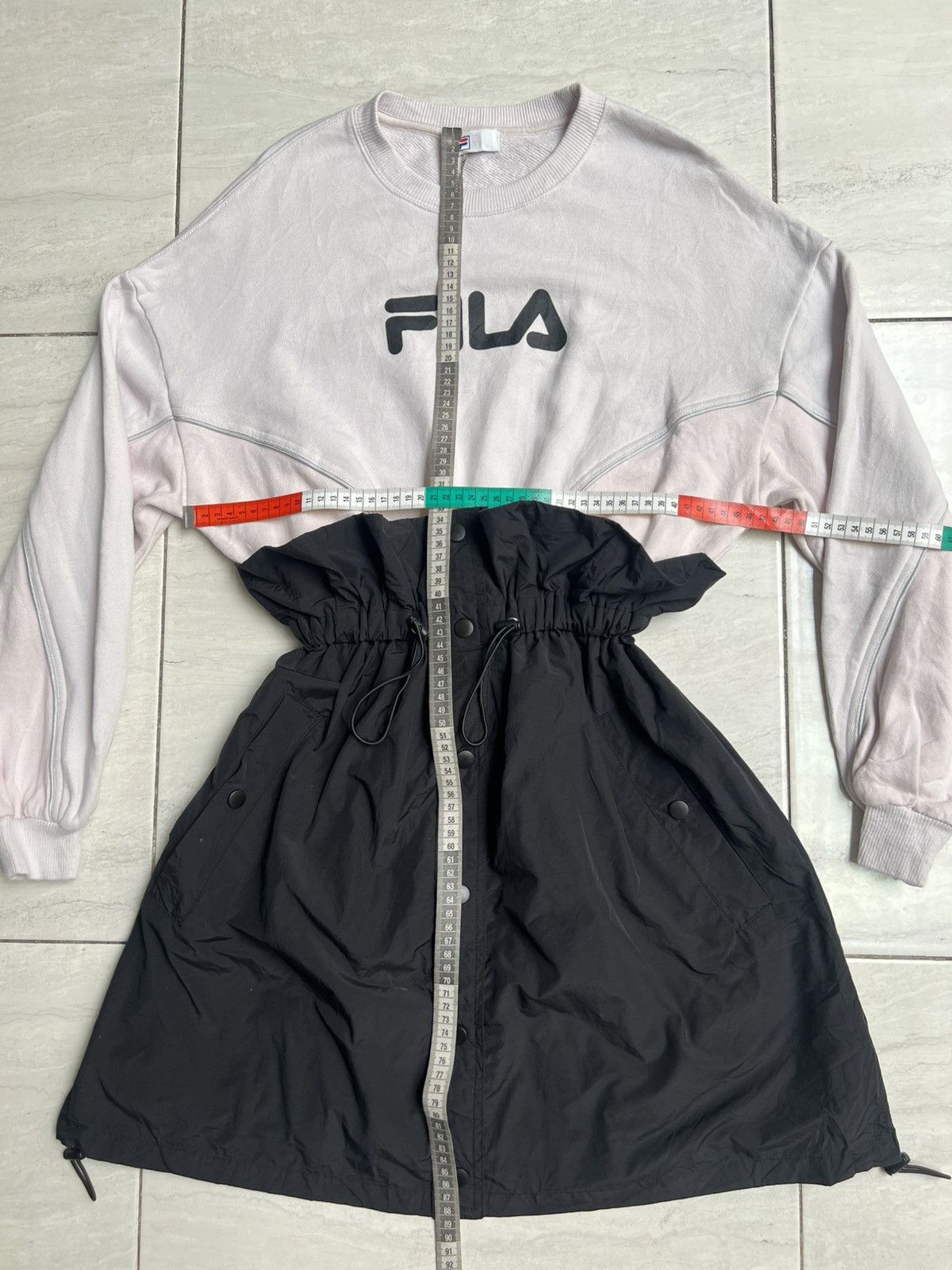 Fila FILA x SNIDEL Sweatshirt Dress Size XS / US 0-2 / IT 36-38 - 2 Thumbnail