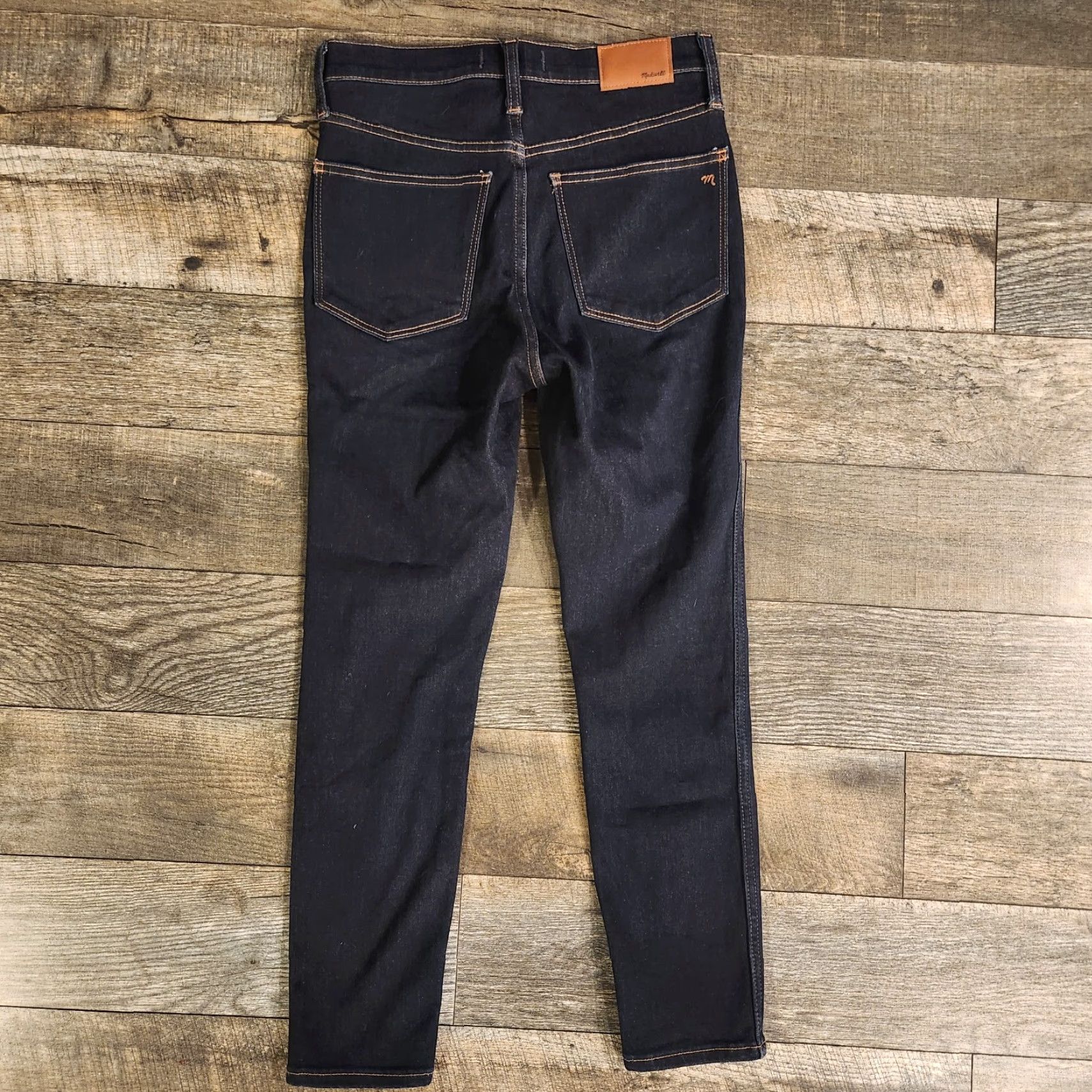 Madewell Madewell Roadtripper Jeggings Jeans Women’s 27 Blue Dark Wash Denim Jeans Slim 5-Pocket Womens (Pre-owned) Size 28" / US 6 / IT 42 - 4 Thumbnail