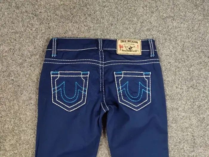 True Religion True Religion Geno Denim Slim Jeans Made in USA Y2K Style Size 28" / US 6 / IT 42 - 6 Thumbnail