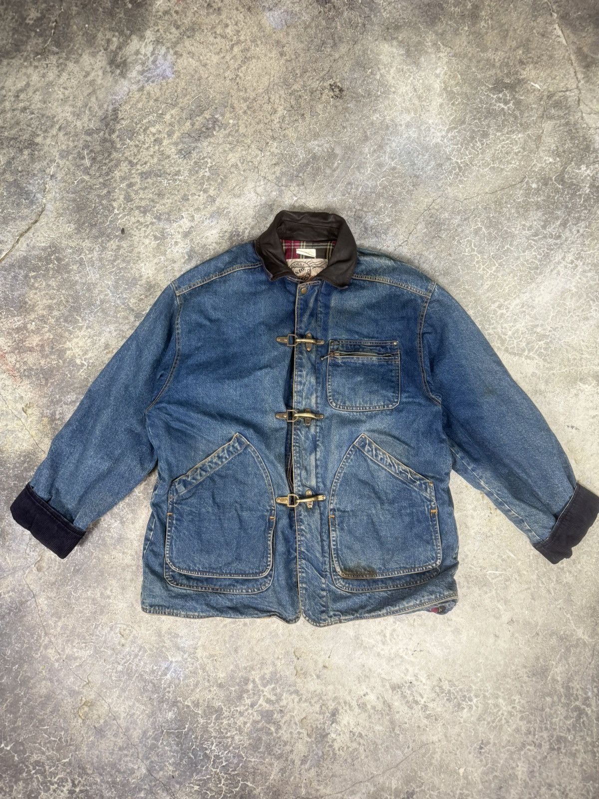 Japanese Brand × Vintage VINTAGE FIREFIGHTER JACKET Size US L / EU 52-54 / 3 - 1 Thumbnail