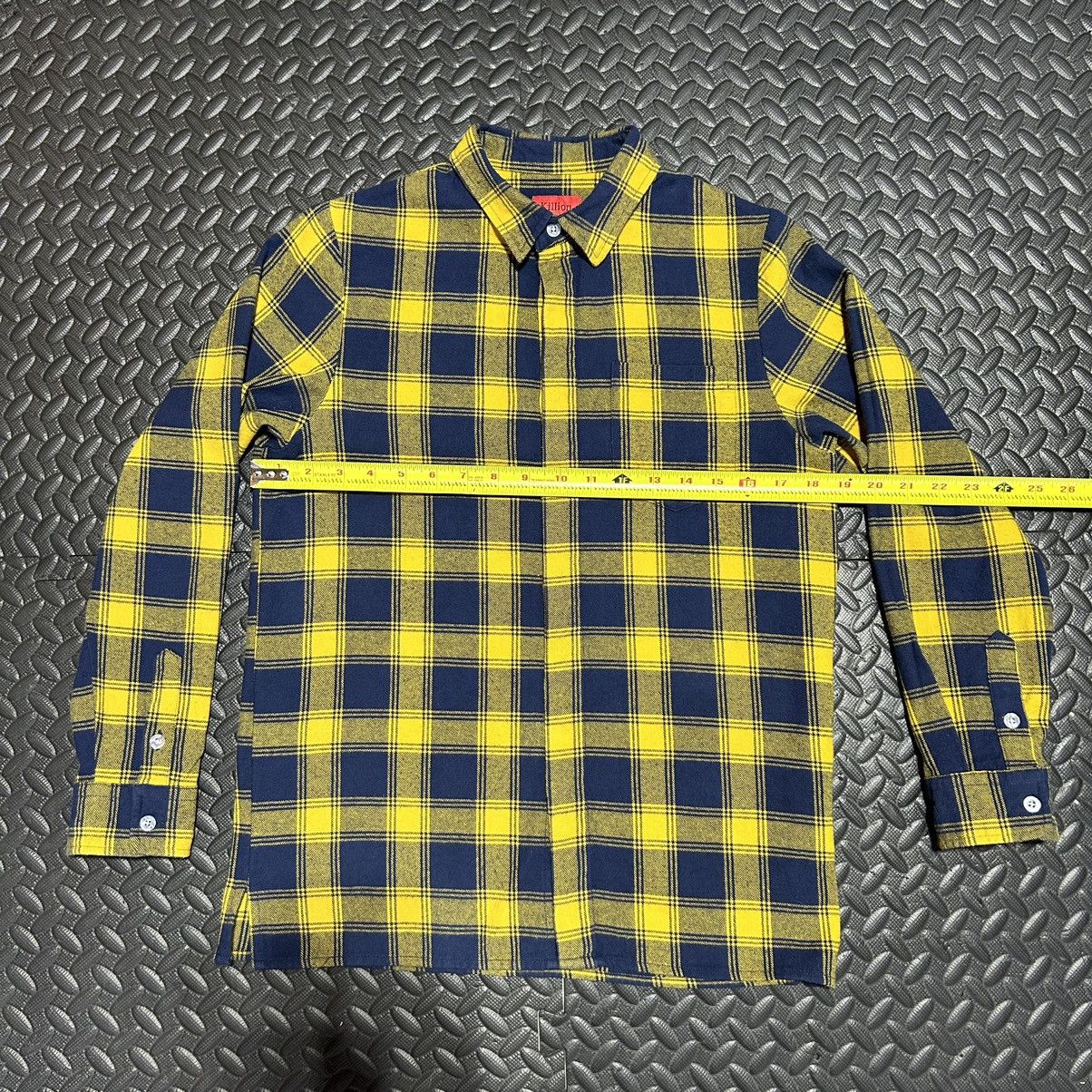 Killion Killion Flannel Shirt Plaid Button Down Men’s Small Yellow Size US S / EU 44-46 / 1 - 6 Thumbnail
