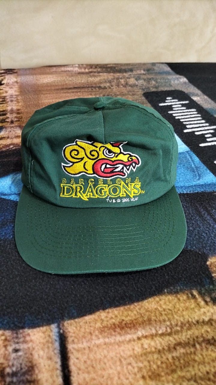 Sports Specialties Vintage Rare Barcelona Dragons World League ProOne 🐉 91’s Size ONE SIZE - 1 Thumbnail