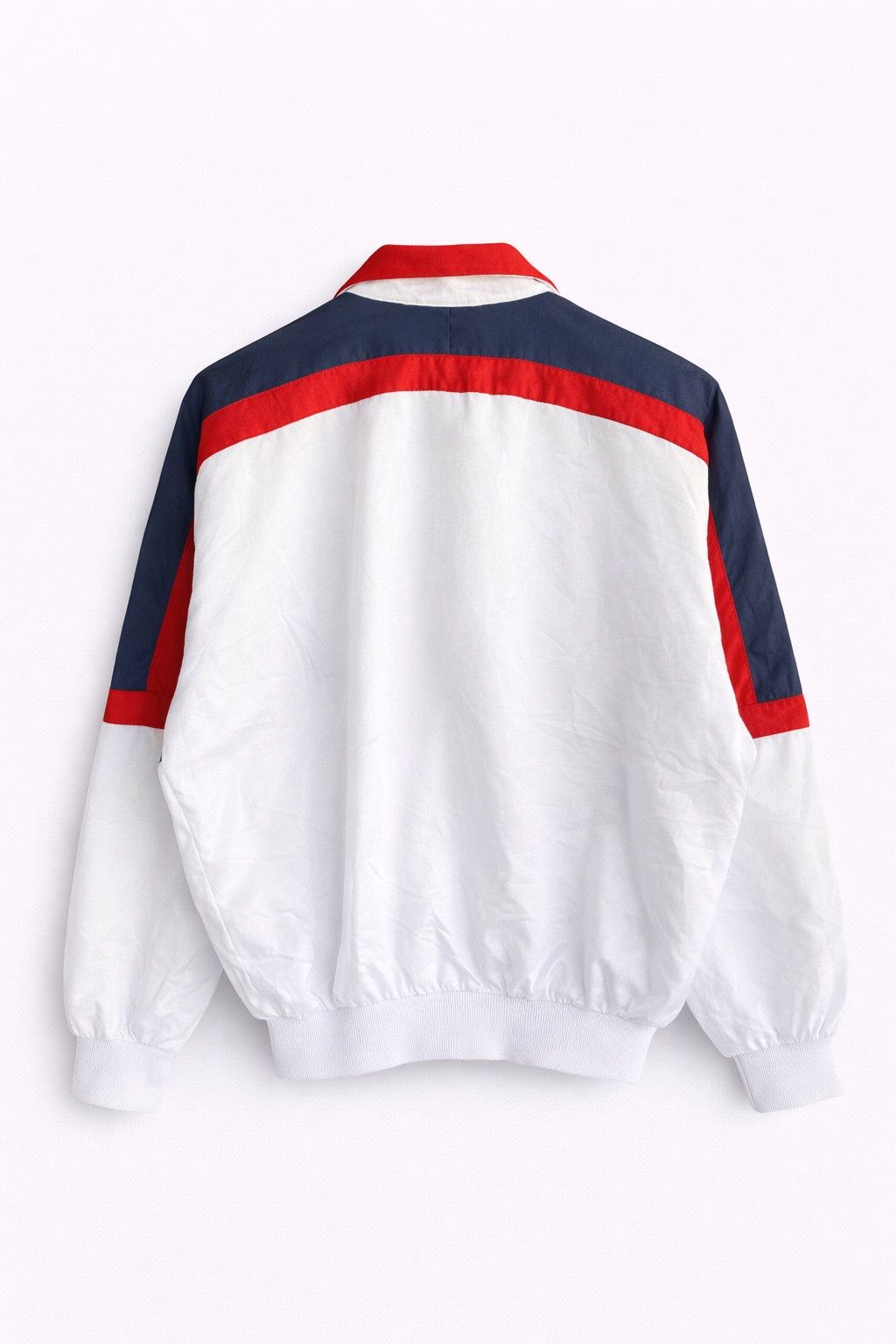Budweiser Vintage Budweiser Sports Racing Jacket – Red White Blue Size US L / EU 52-54 / 3 - 2 Thumbnail