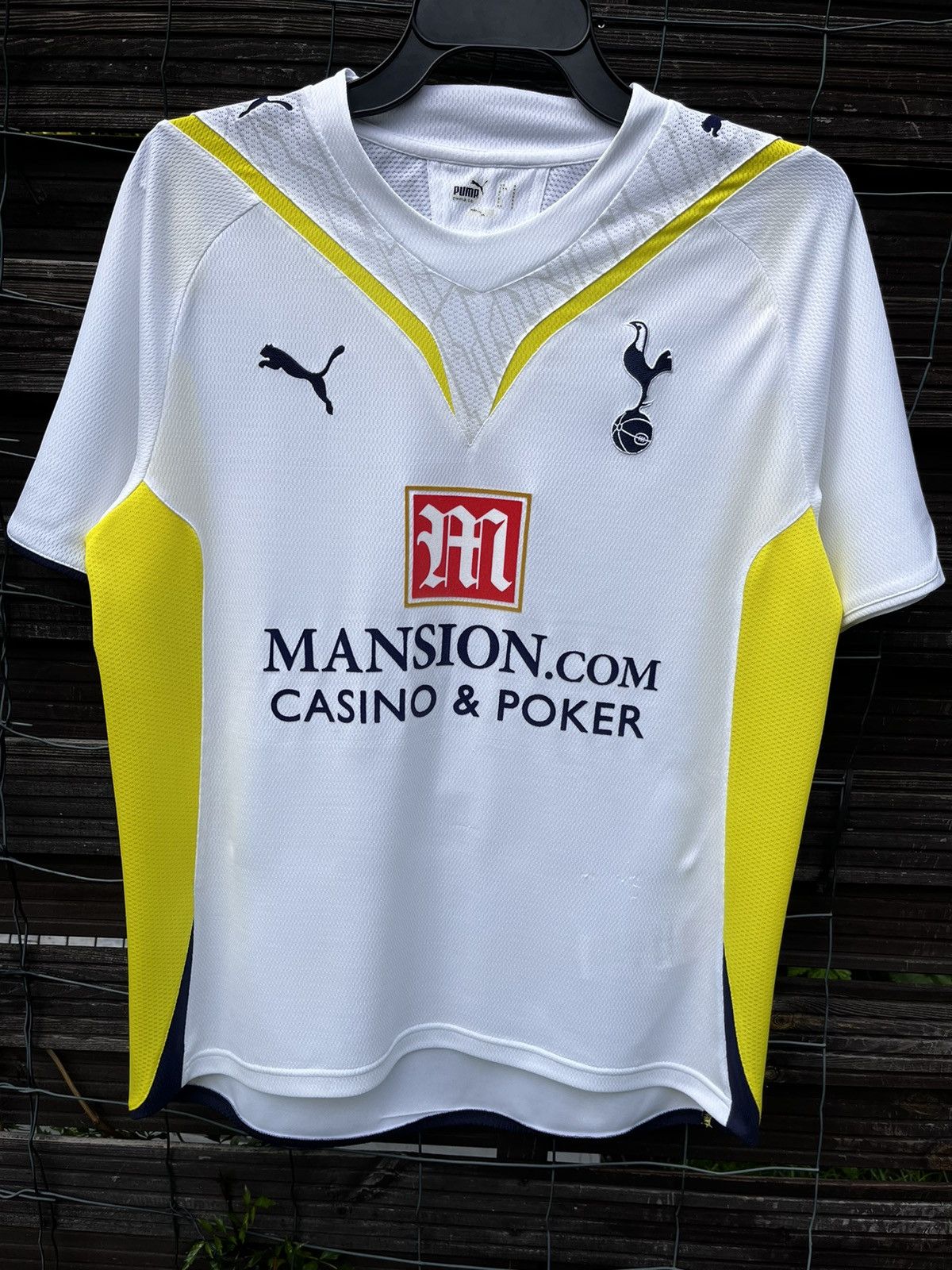 Puma × Vintage ⚽️ TOTTENHAM 2009 2010 HOME KIT SOCCER JERSEY FOOTBALL SHIRT Size US S / EU 44-46 / 1 - 2 Thumbnail