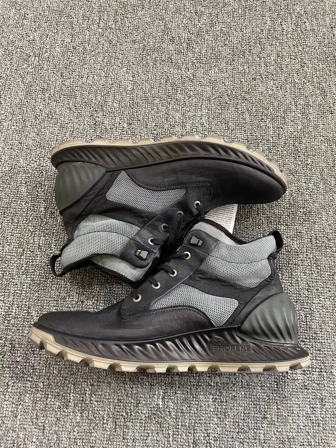 stone island ecco waterproof commuting shoes.