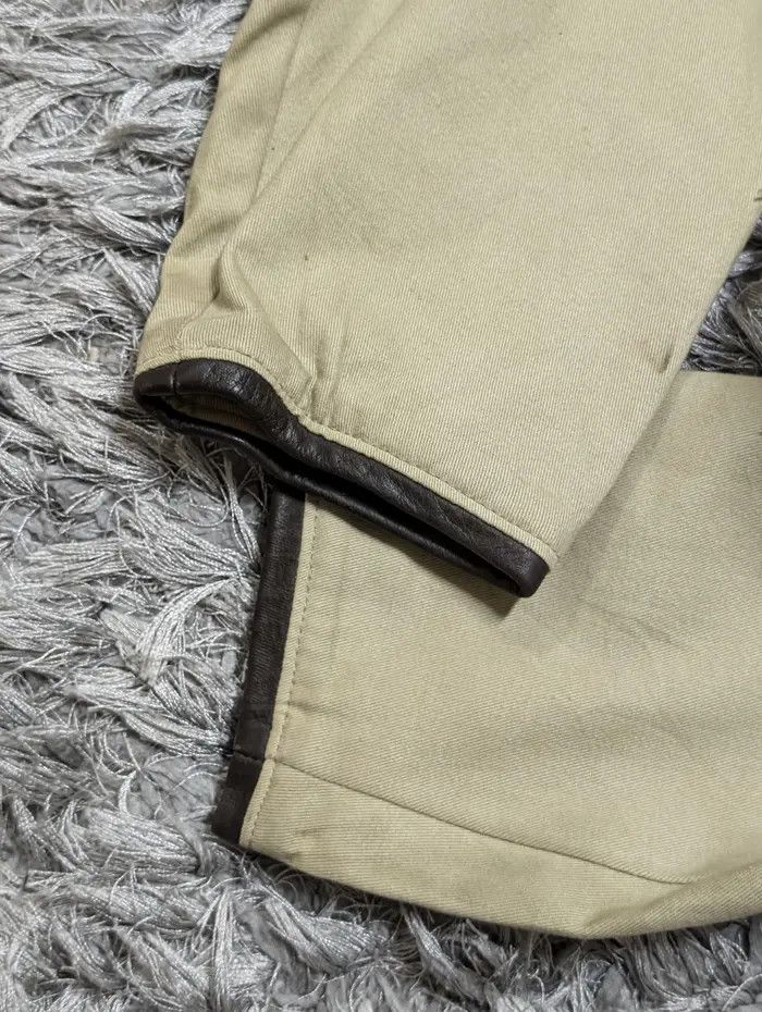 Coach Vintage Made In USA Coach Trim Leather Plain Zipper Jacket Size US S / EU 44-46 / 1 - 8 Thumbnail