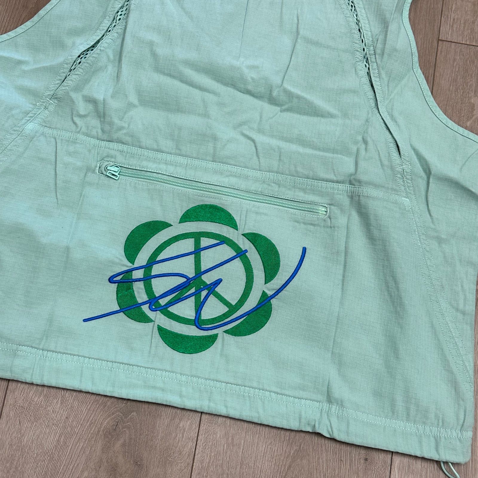 Adidas SS22 adidas Sean Wotherspoon Vest Clear Mint size Large L Size US L / EU 52-54 / 3 - 7 Thumbnail