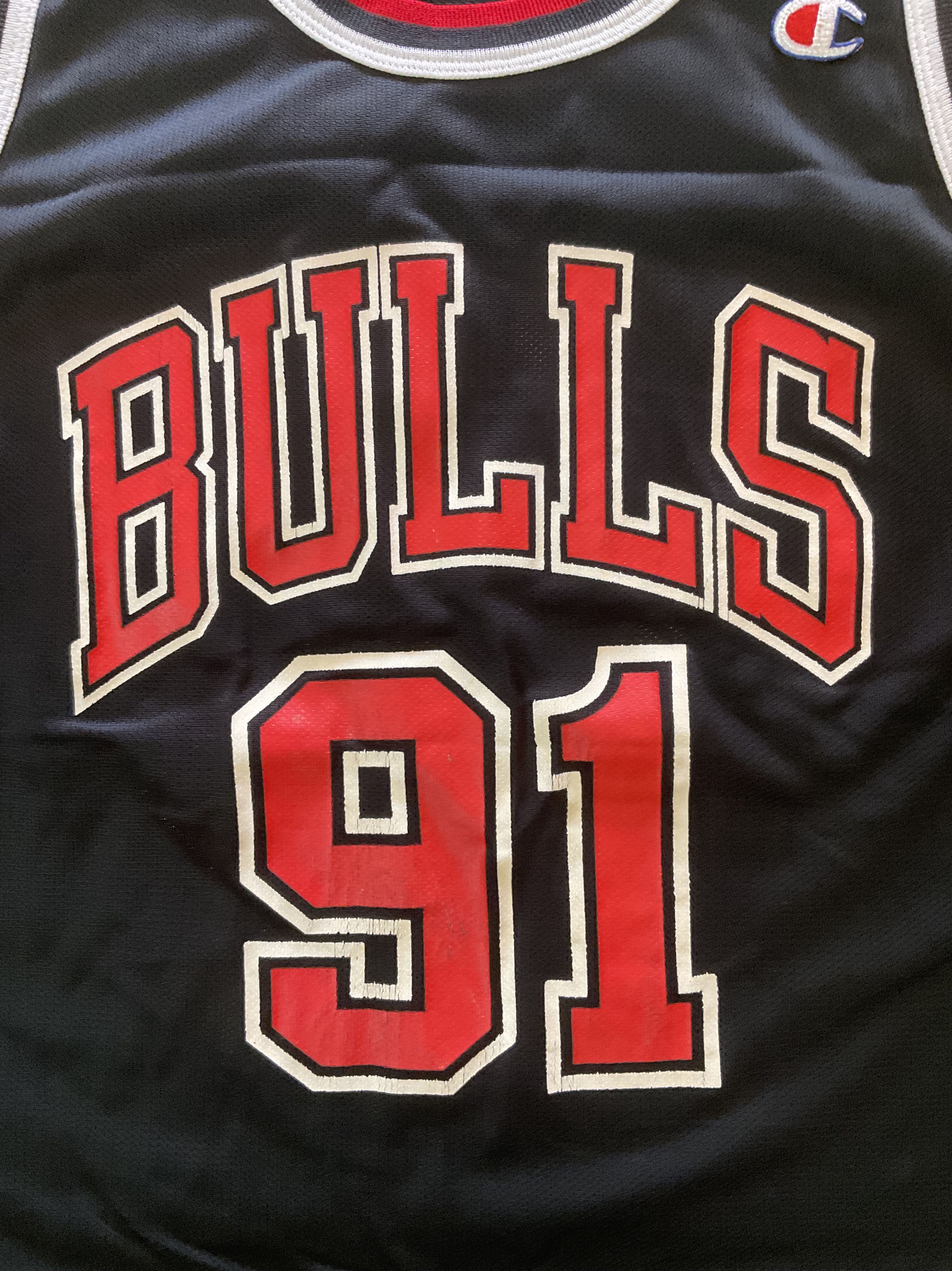 NBA Vintage Chicago Bulls #91 Dennis Rodman Swingman Jersey Size US XL / EU 56 / 4 - 3 Thumbnail