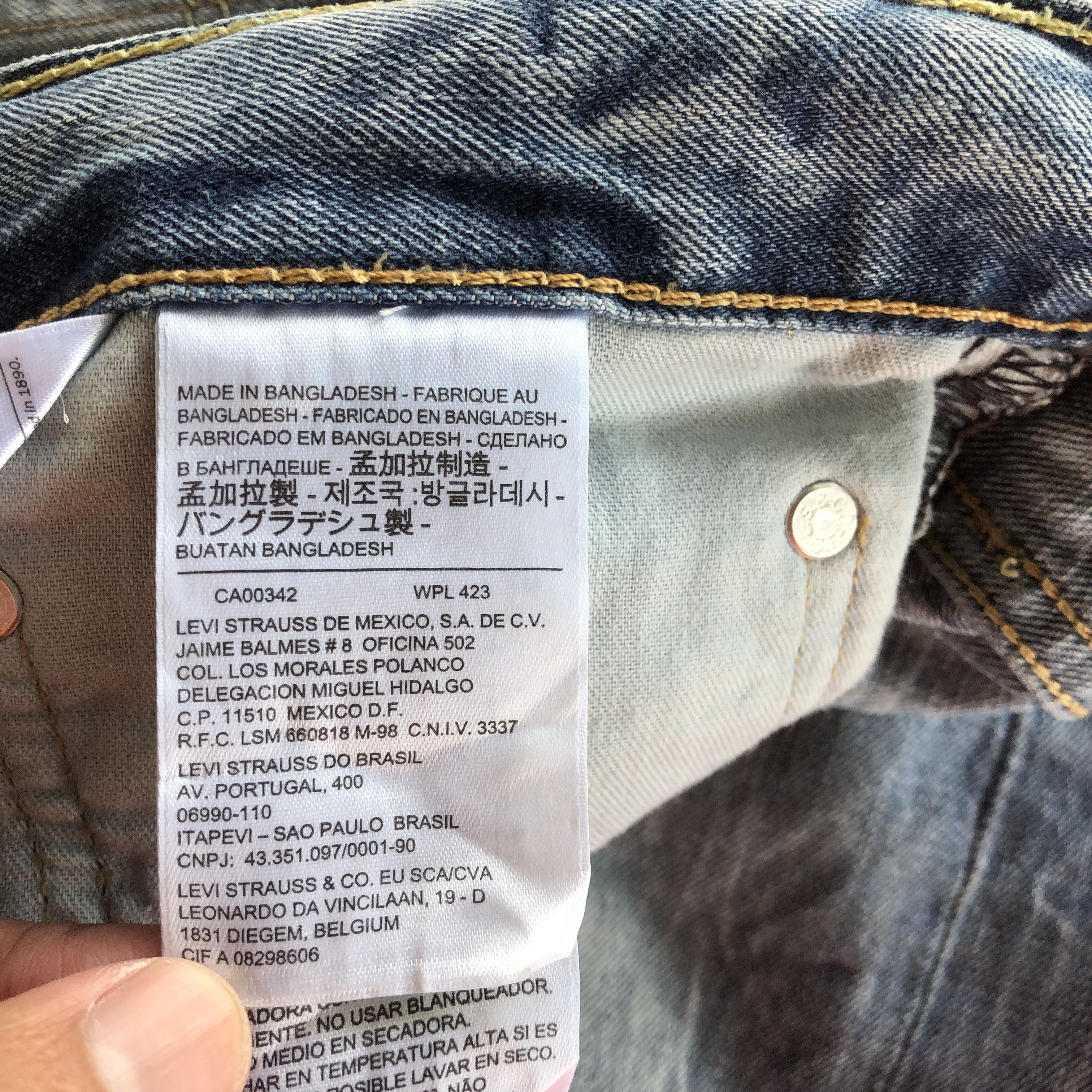 Levi's Vintage Levis Dirty Distressed Jeans Levi's 512 Baggy Denim Size US 36 / EU 52 - 10 Thumbnail
