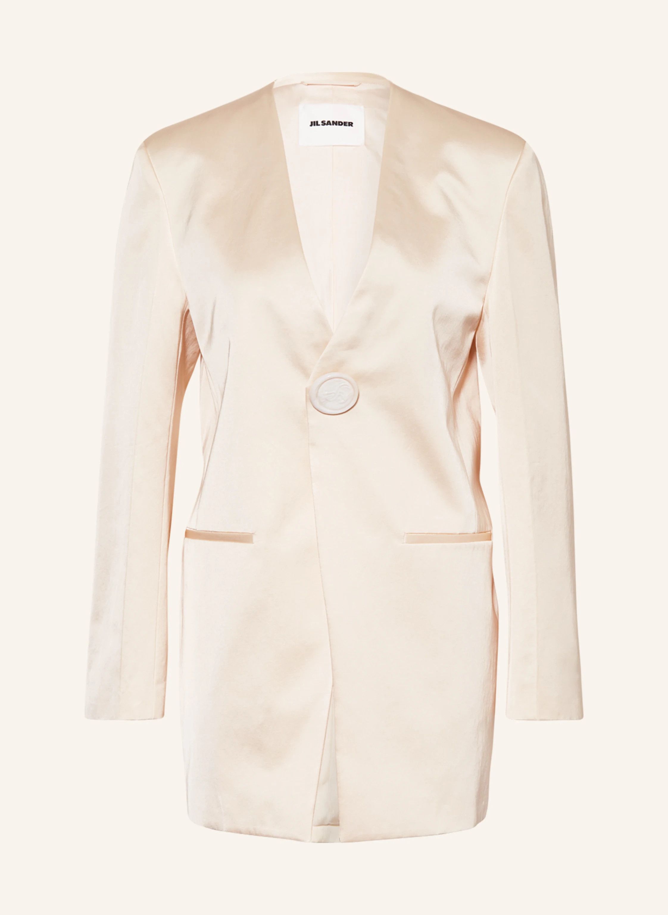 Jil Sander o1y0925 Blazer in Ivory Size M / US 6-8 / IT 42-44 - 1 Thumbnail