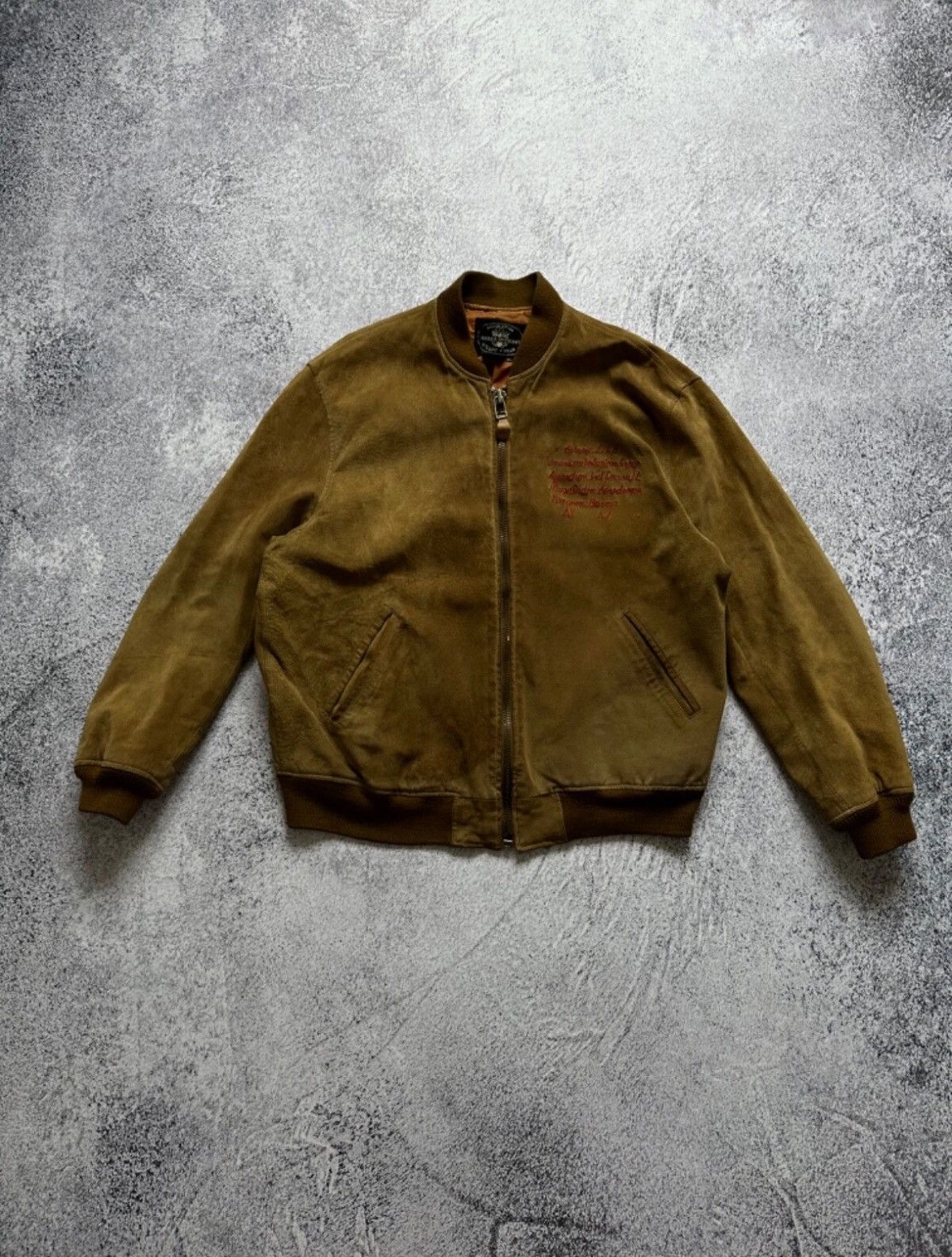 Avirex Vintage Avirex 1980’s Suede Jacket USA WW2 style Size US XL / EU 56 / 4 - 2 Thumbnail