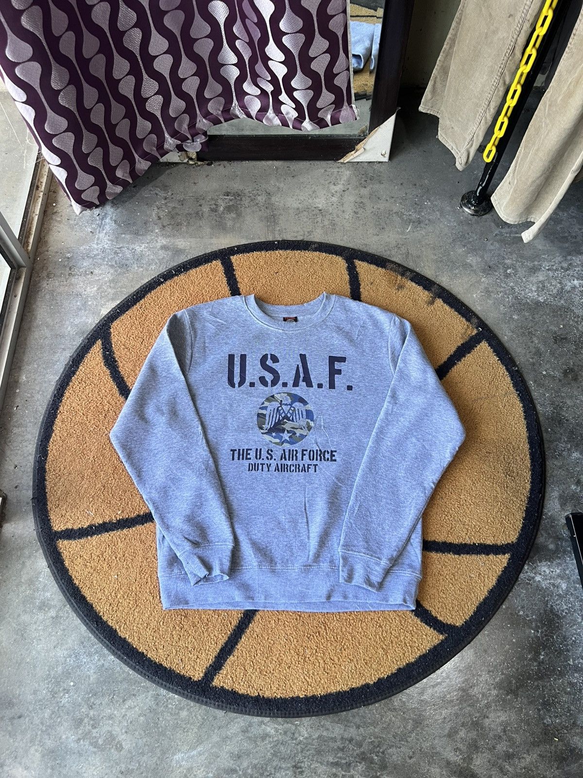 Other 🔥Freesual American Spirit USAF Crewneck Sweatshirt Size US M / EU 48-50 / 2 - 1 Thumbnail