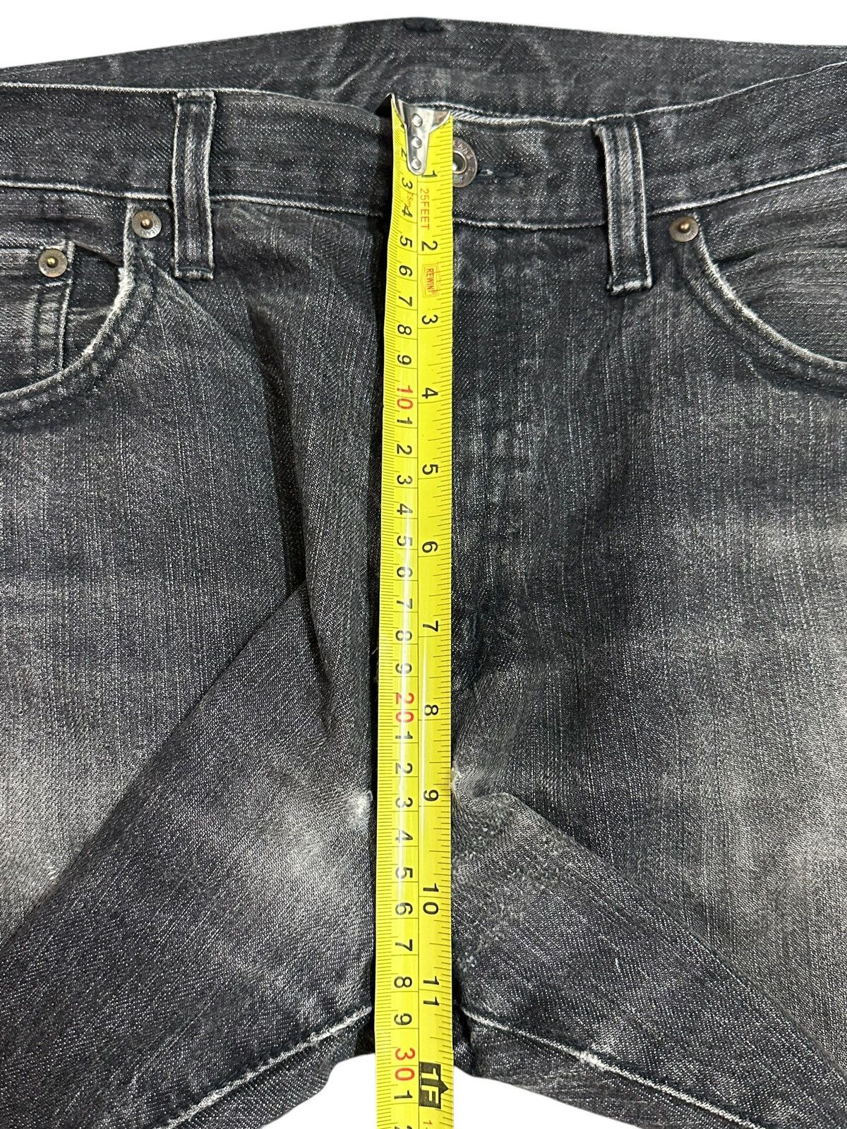 GU Vintage Japanese GU Faded Wash Style Baggy Jeans Size US 34 / EU 50 - 14 Thumbnail