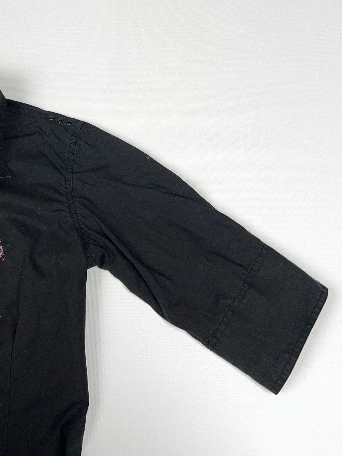 Maharishi Maharishi Black Zyar Shirt Dragon Short Sleeve Size M / US 6-8 / IT 42-44 - 5 Thumbnail