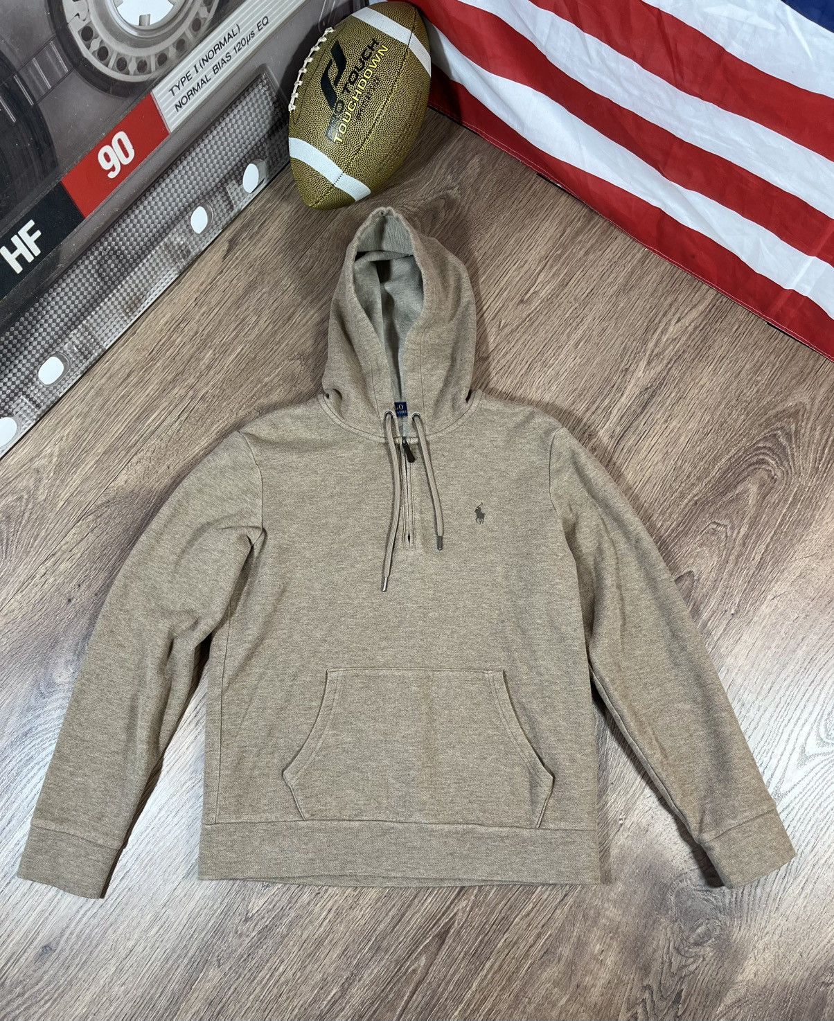 Polo Ralph Lauren Polo Ralph Lauren 1/3 Zip Hoodie Size US S / EU 44-46 / 1 - 1 Thumbnail