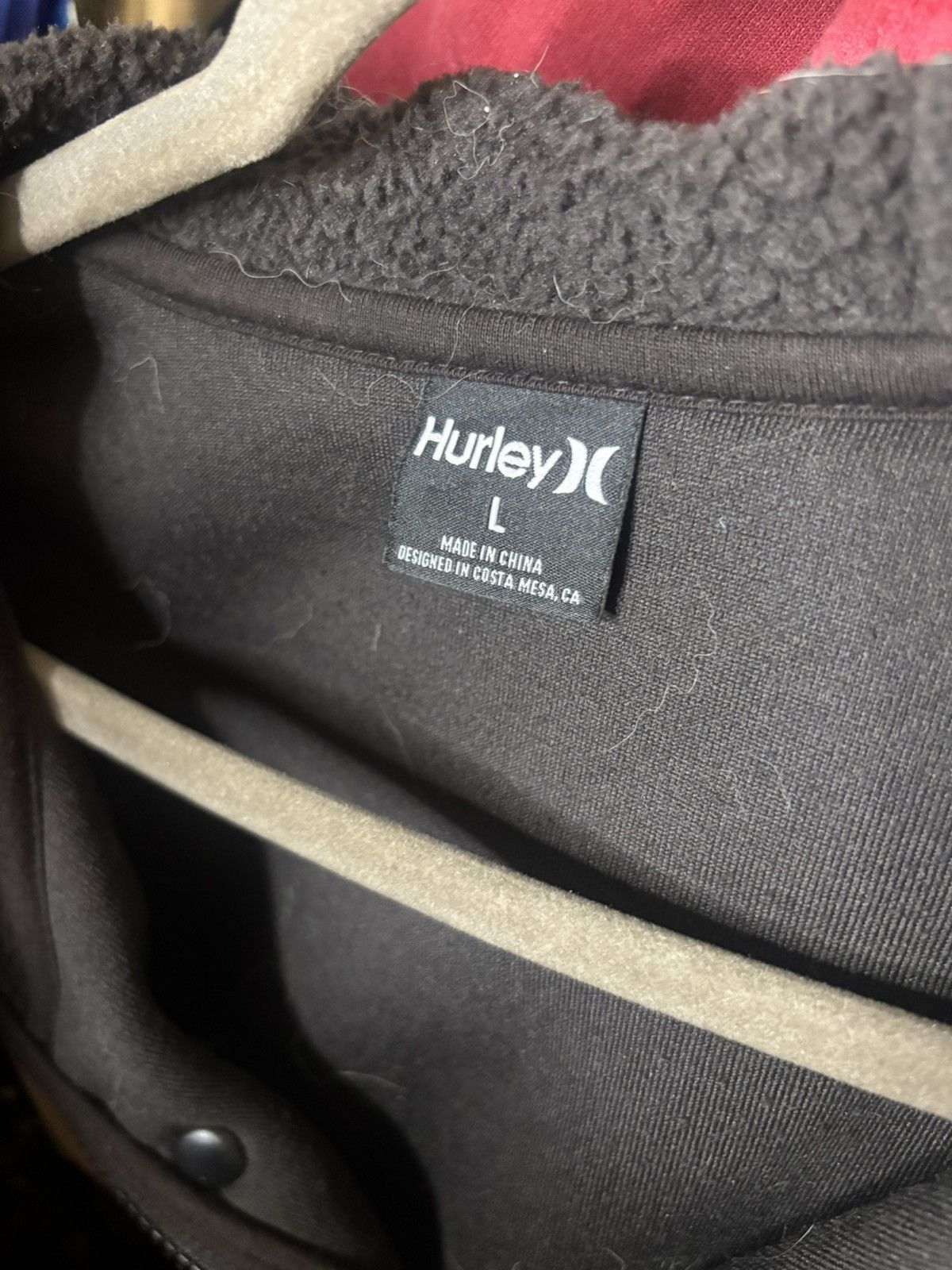 Hurley Hurley Black and Gold Tree Line Hoodie Size US L / EU 52-54 / 3 - 2 Thumbnail
