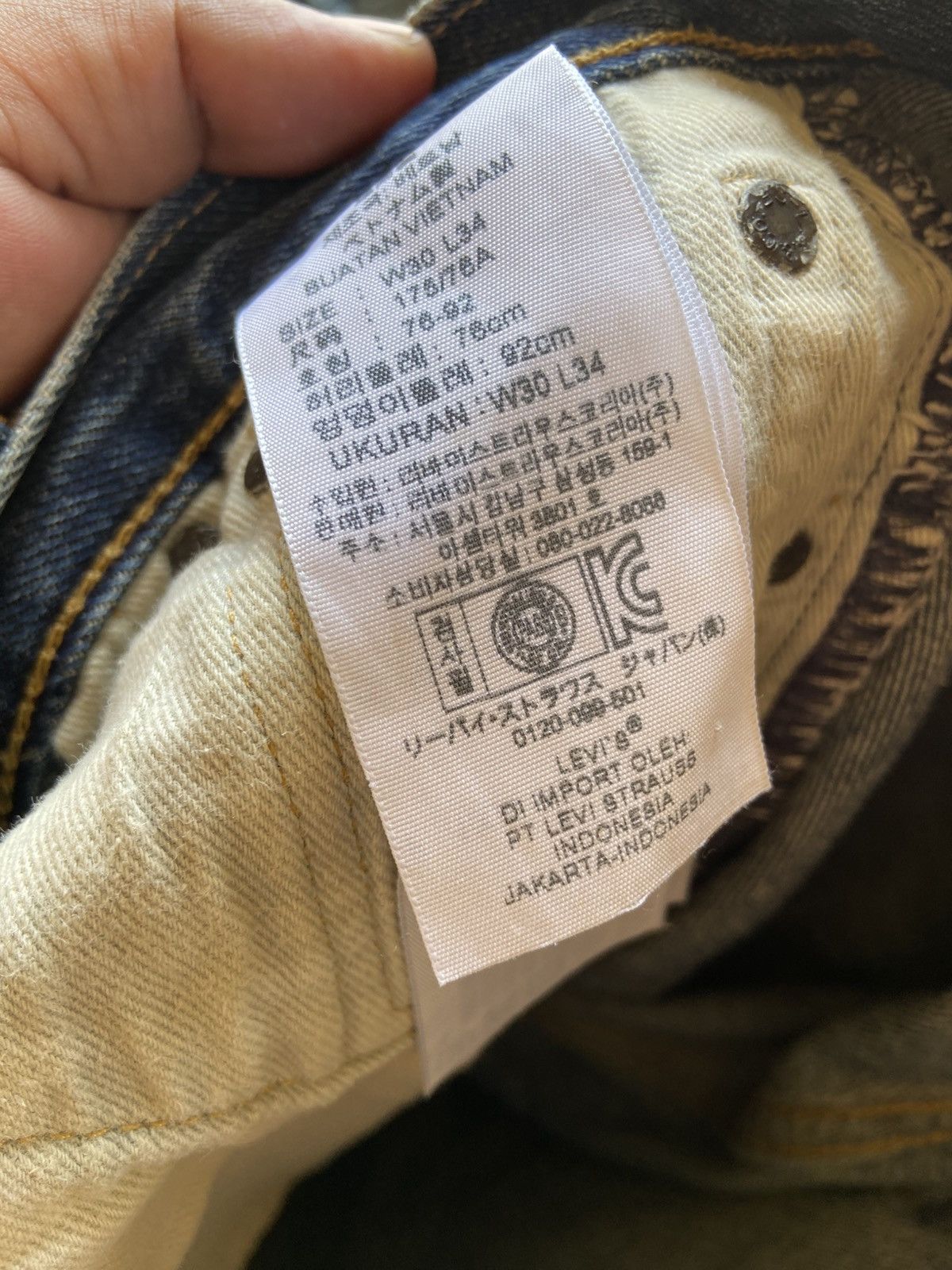 Levi's LEVIS 501 JEANS Size US 30 / EU 46 - 13 Thumbnail
