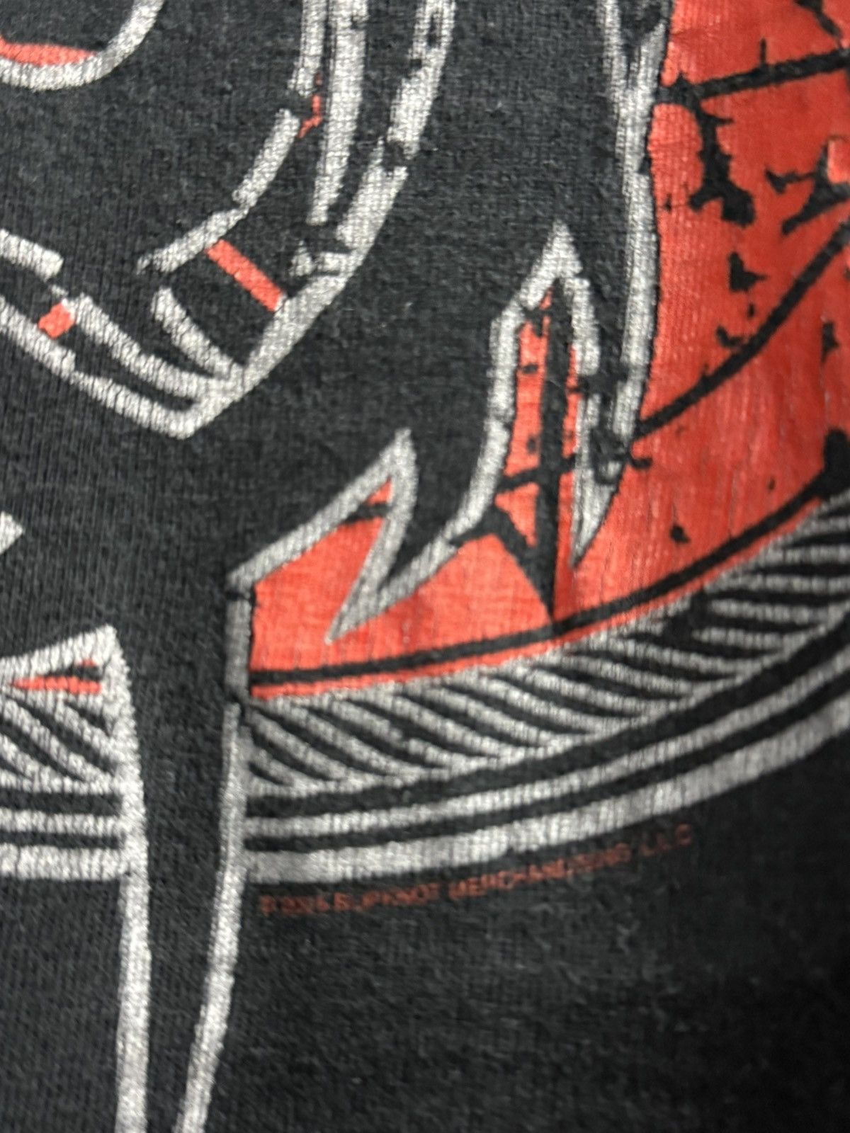 Band Tees × Vintage Vintage Slipknot Maggot Faded Tee Size US L / EU 52-54 / 3 - 3 Thumbnail